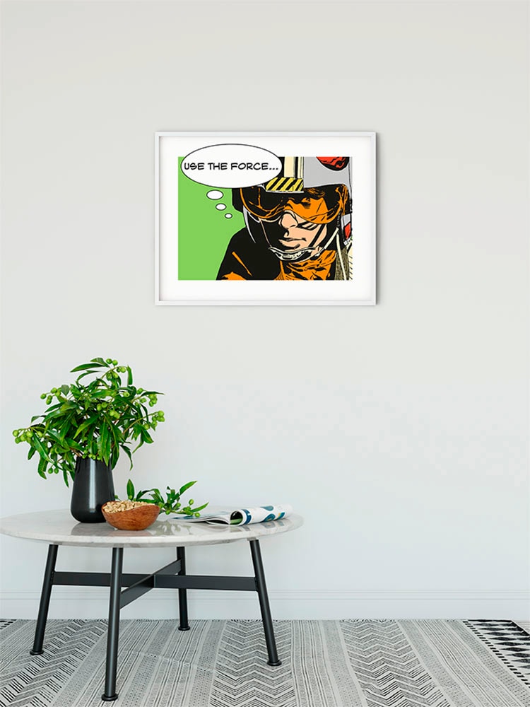 Komar Bild »Star Wars Classic Comic Quote Luke«, Star Wars, (1 St.), Wandbild zur Dekoration im Kinderzimmer - ohne Rahmen