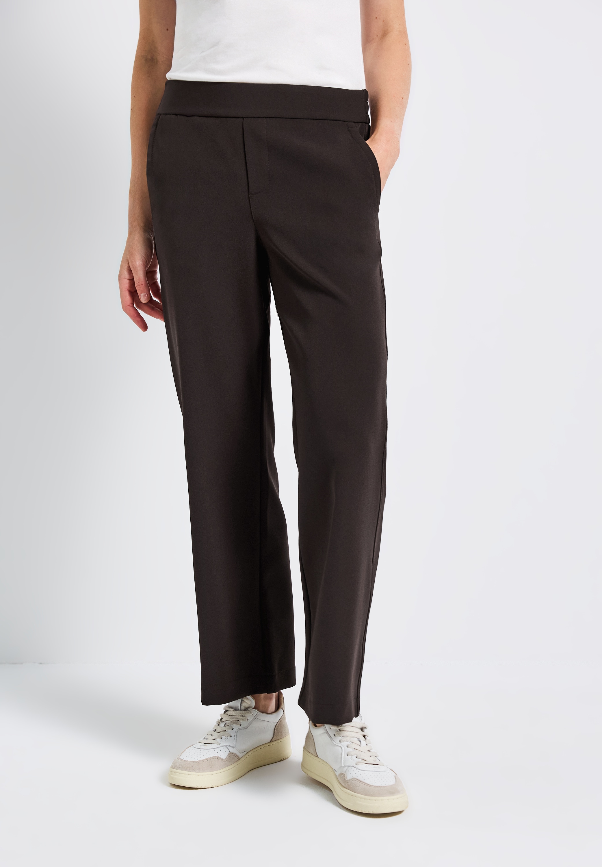 STREET ONE Stoffhose, Middle Waist günstig online kaufen