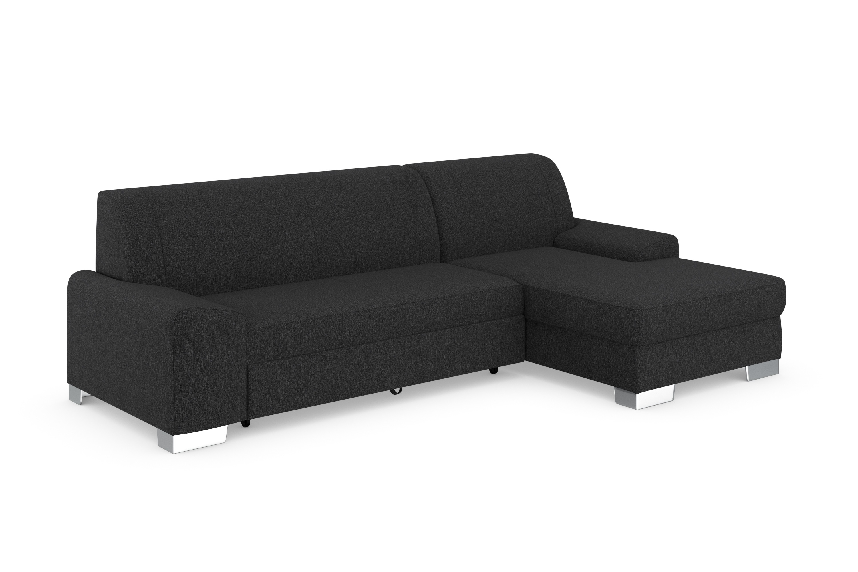 Thumbnail - DOMO collection Ecksofa "Anzio L-Form, whlw. Bettfunktion, Federkern, hochwertig, Breite 271 cm", Mit Bettfunktion, Reca...