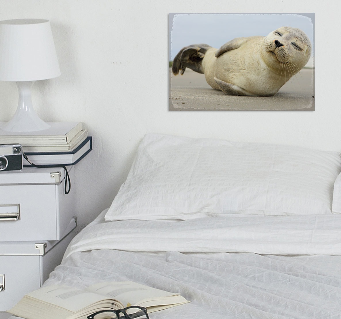 queence Metallbild »Robbi« Wassertiere 1 Stk. tlg.