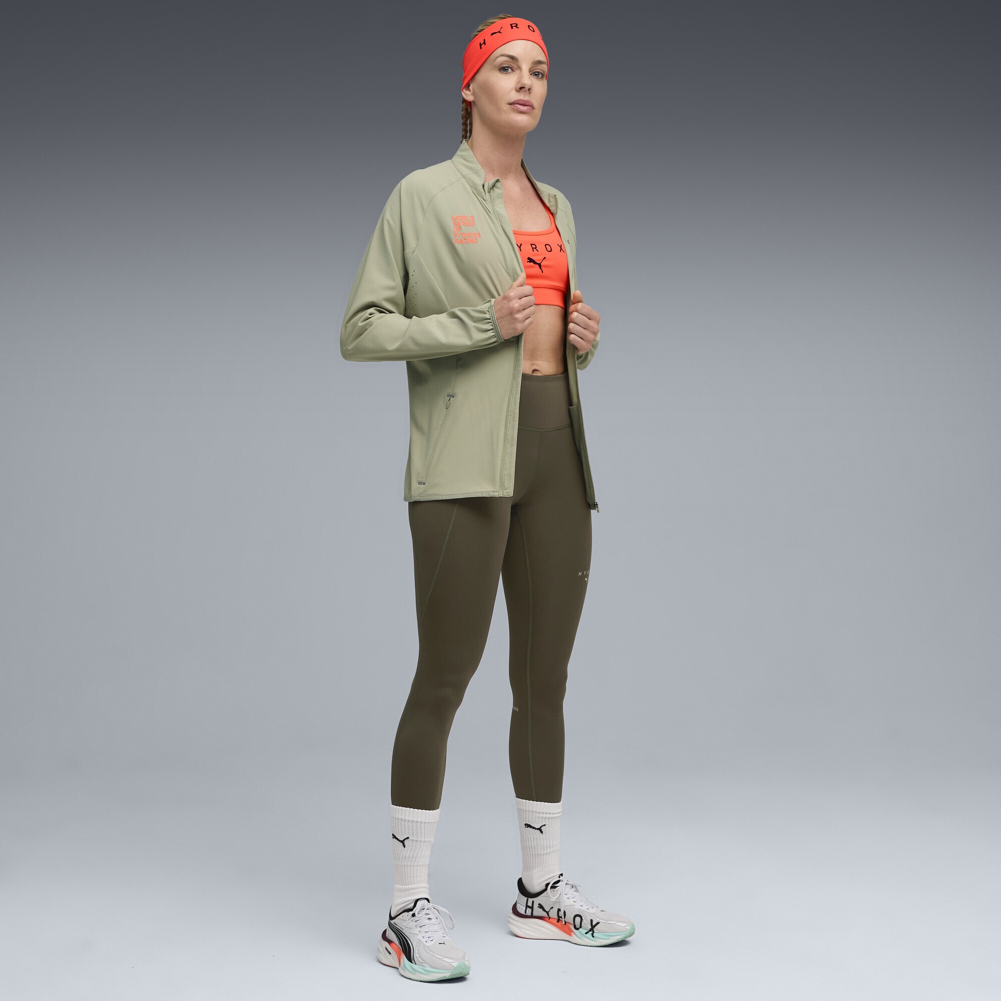PUMA Trainingsjacke »PUMA x HYROX ULTRAWEAVE Jacke Damen«
