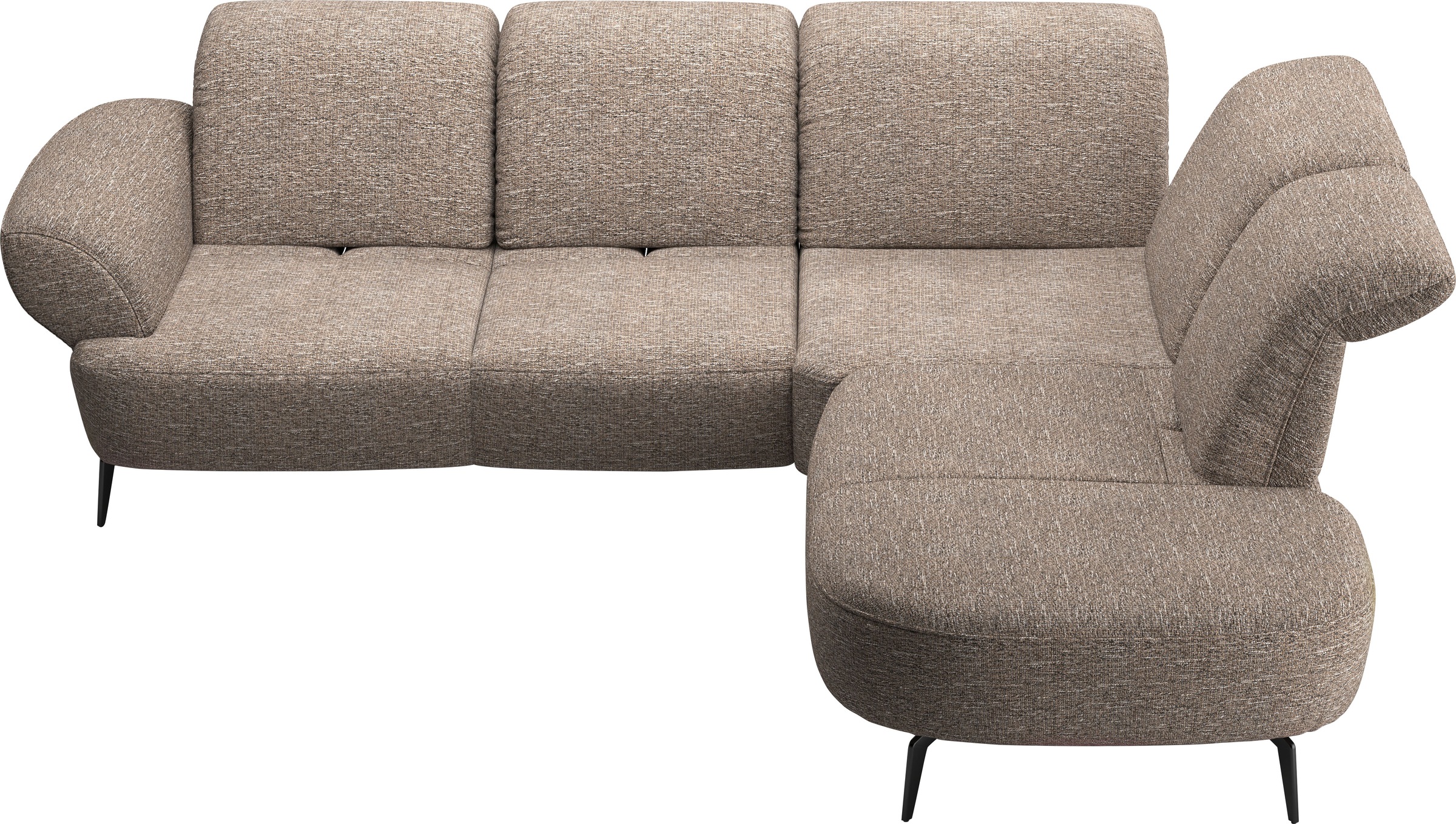sit&more Ecksofa "Dance, L-Form, inkl. Sitztiefenverstellung", inkl. Click& günstig online kaufen