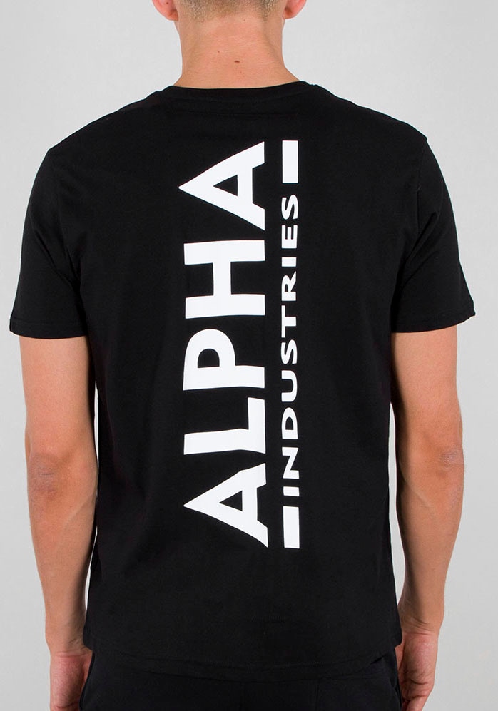 Alpha Industries Rundhalsshirt "Backprint T"