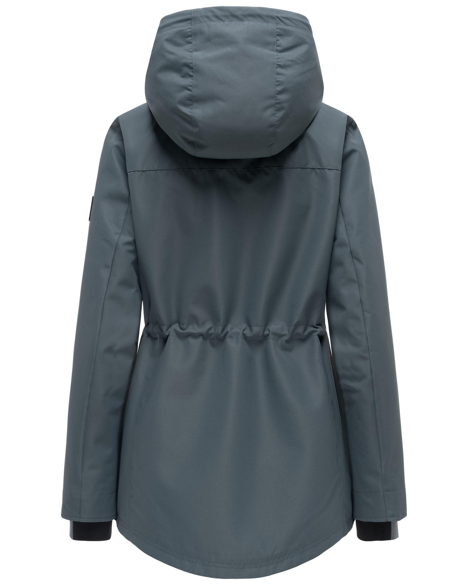 Navahoo Outdoorjacke »Blumentanz 14« mit Kapuze Übergangsjacke mit wasserdichtem Verschluss