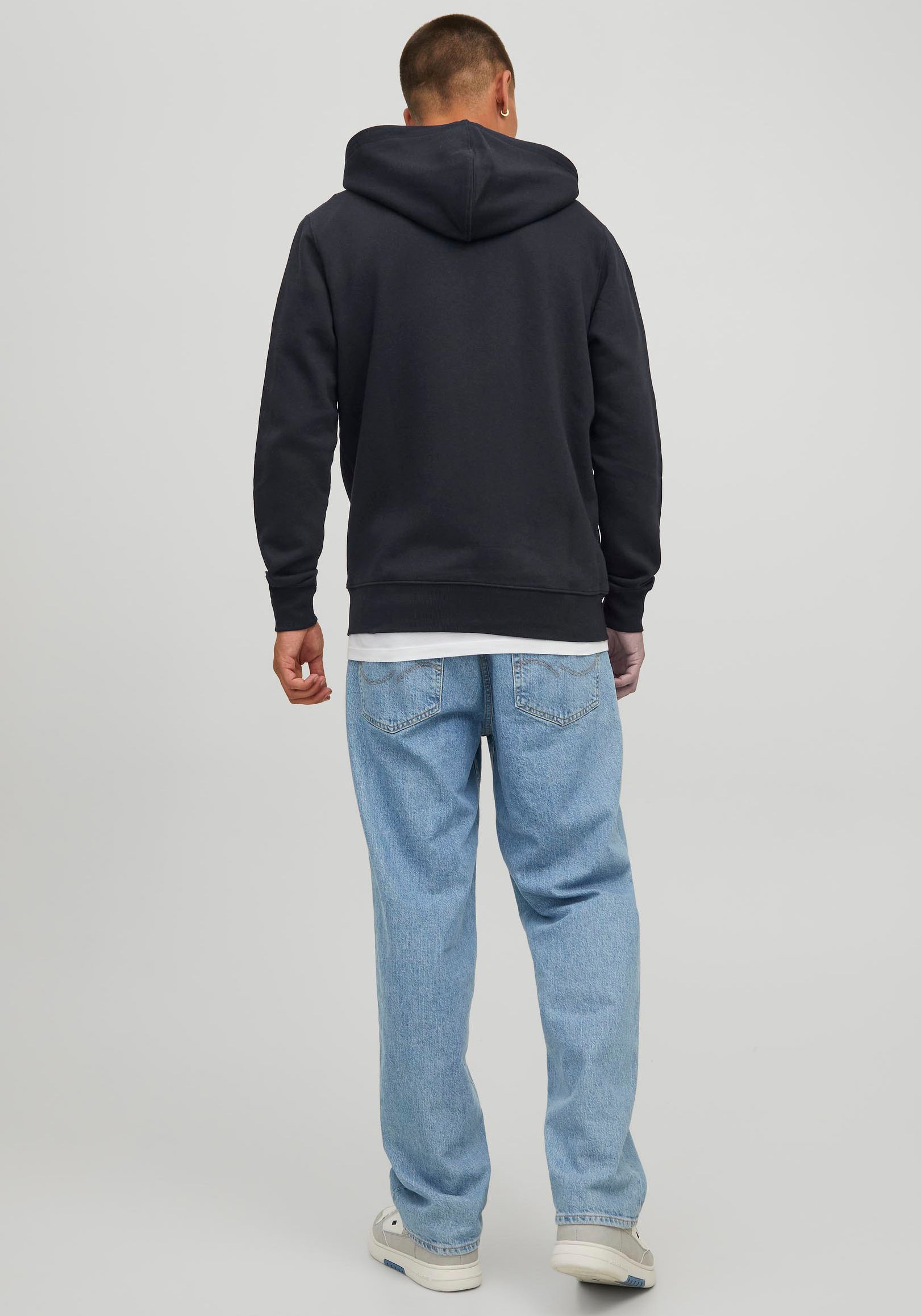 Jack & Jones Kapuzensweatjacke "JJESTAR Basic Hoodie, Eingrifftaschen und a günstig online kaufen