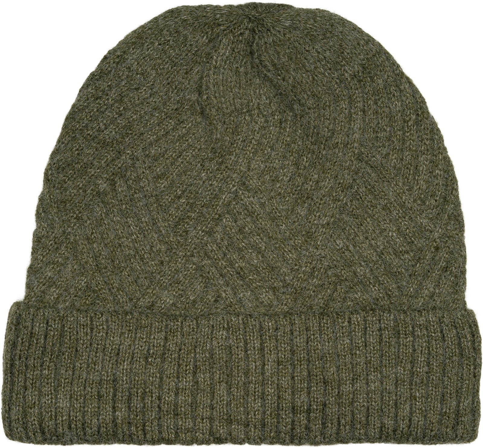 styleBREAKER Strickmütze "Strickmütze mit Rauten Rippmuster" 1 Stk.