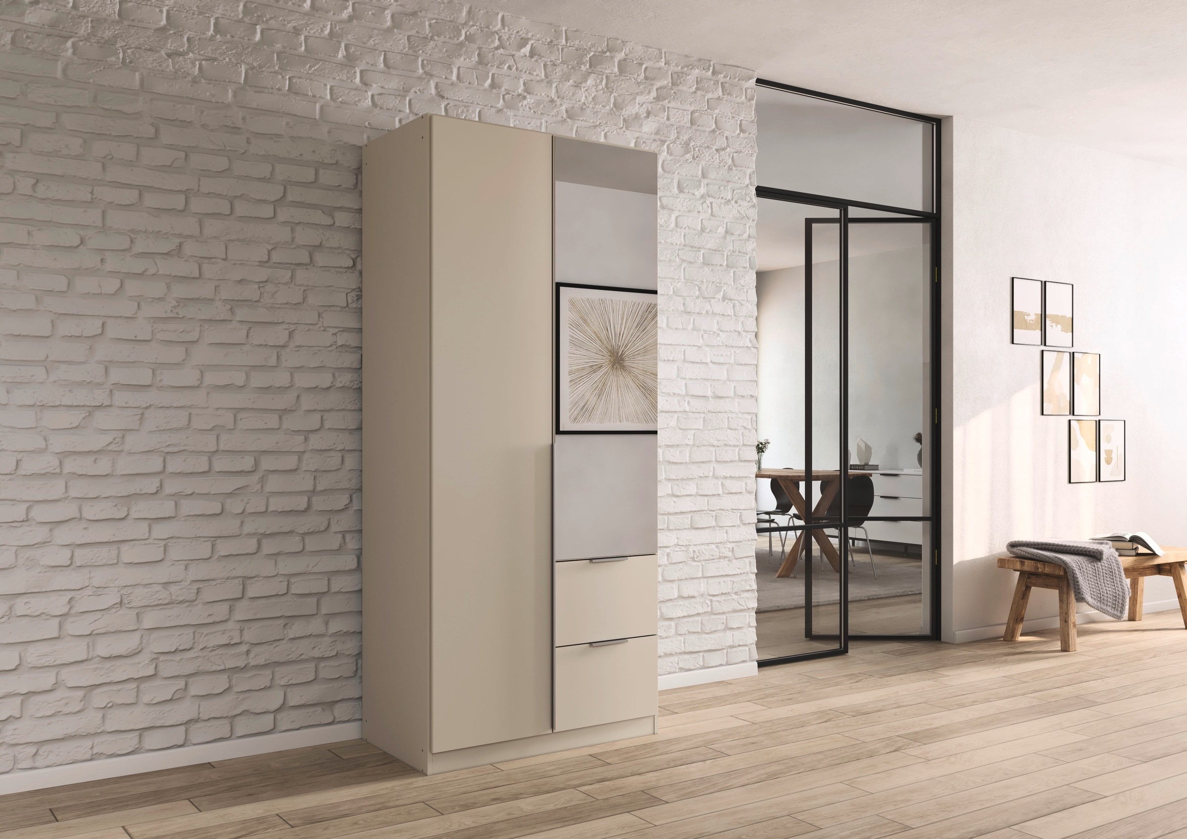 rauch Drehtürenschrank "Kleiderschrank Schrank Garderobe AGORDO mit Dekor- günstig online kaufen