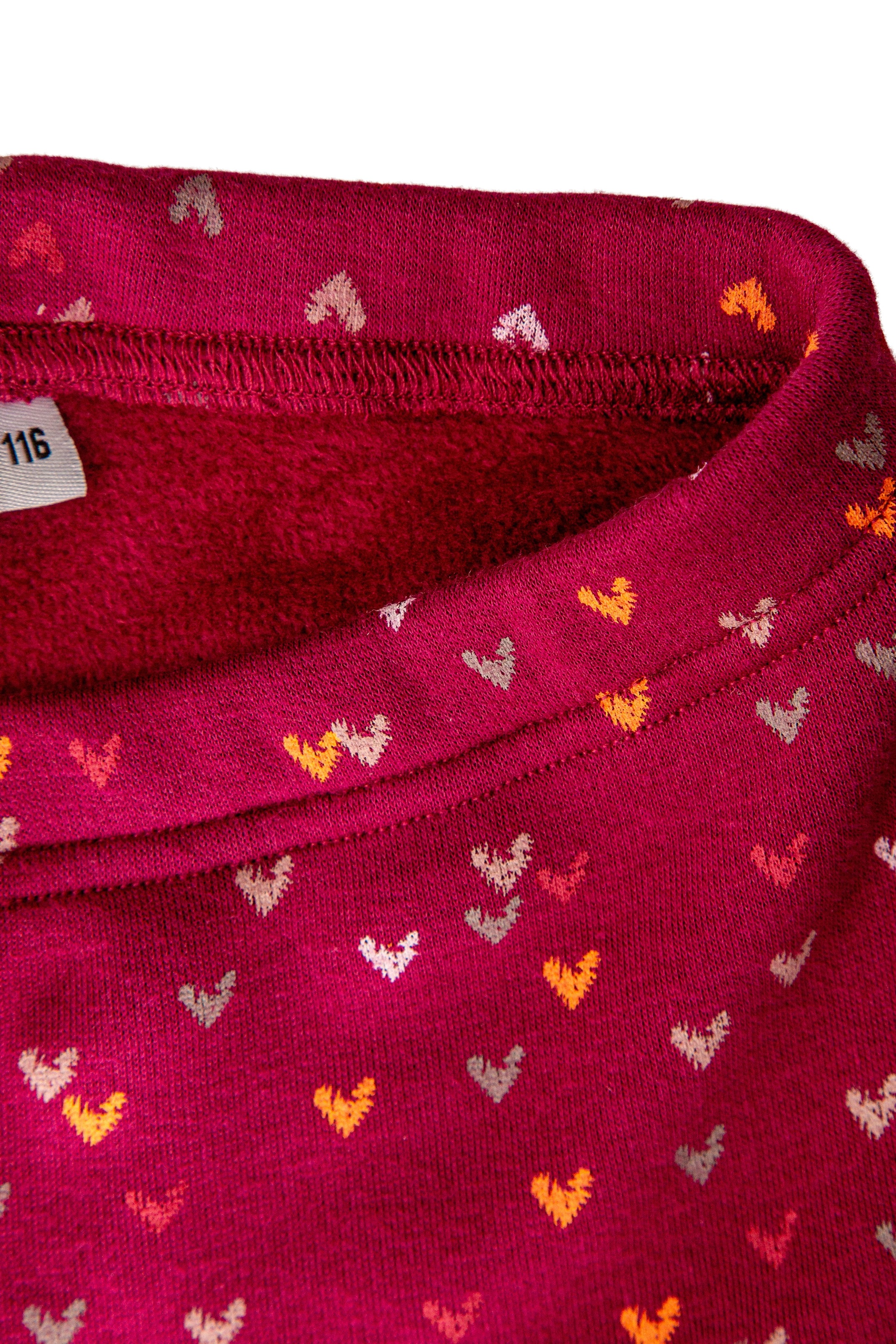 Thumbnail - happy girls Strickleggings im süßen Herzchen-Allover