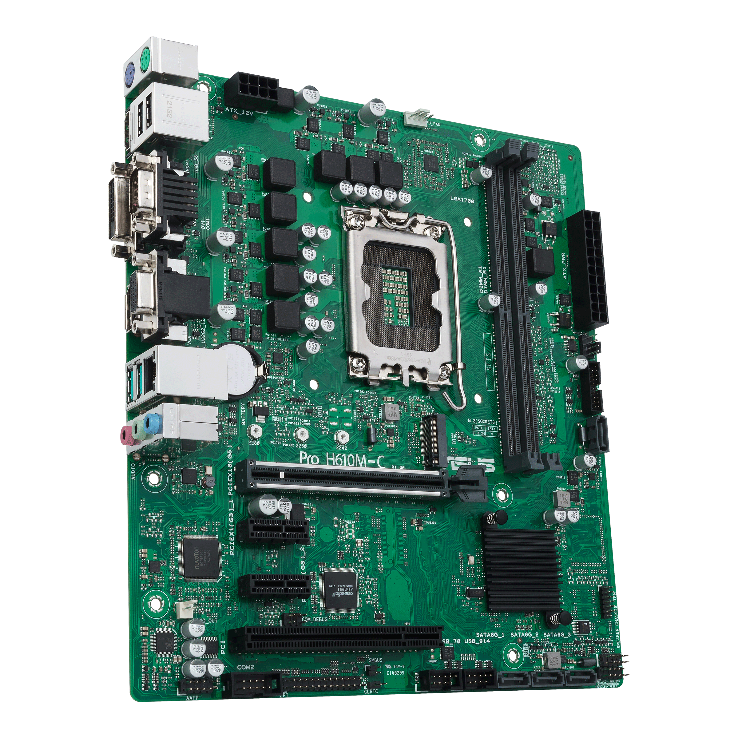 Asus Mainboard »PRO H610M-C-CSM«