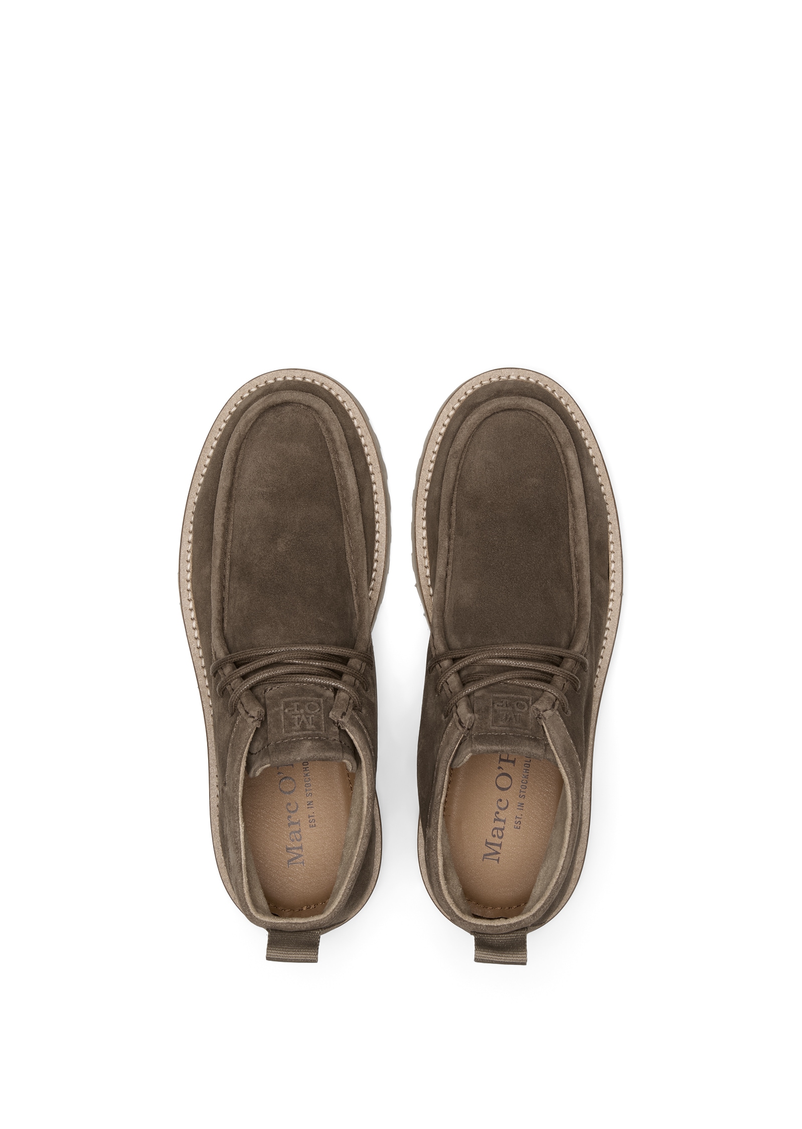 Marc O'Polo Schnürboots »Model Jack 18«  Schnürboots, Casual-Stiefelette mit Anziehlasche