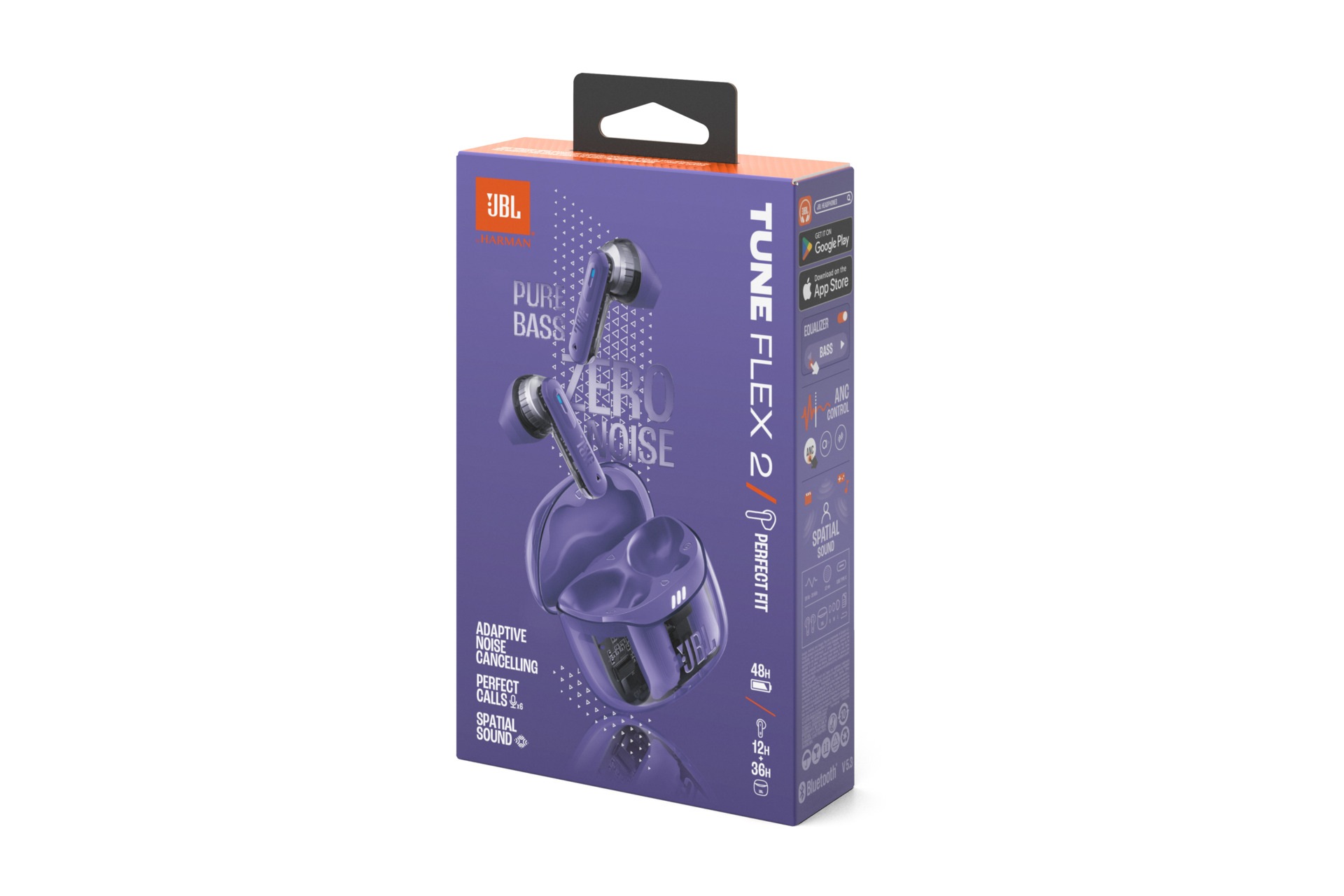 JBL wireless In-Ear-Kopfhörer »TUNE Flex 2«, A2DP Bluetooth, Active Noise Cancelling (ANC)