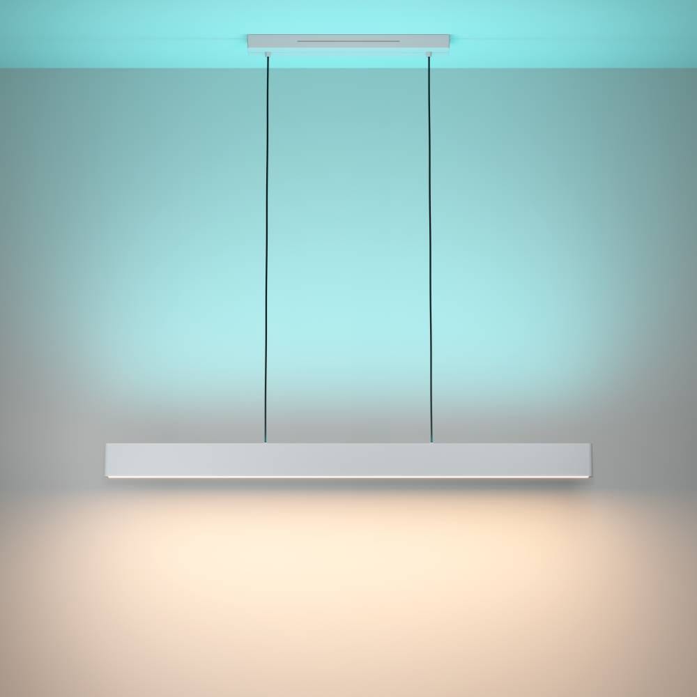 EGLO Hängeleuchte »ANDREAS-Z«, 2 flammig, Leuchtmittel LED-Modul | LED fest integriert, Hängelampe, ZigBee, App und Sprachsteuerung Alexa, RGB, dimmbar