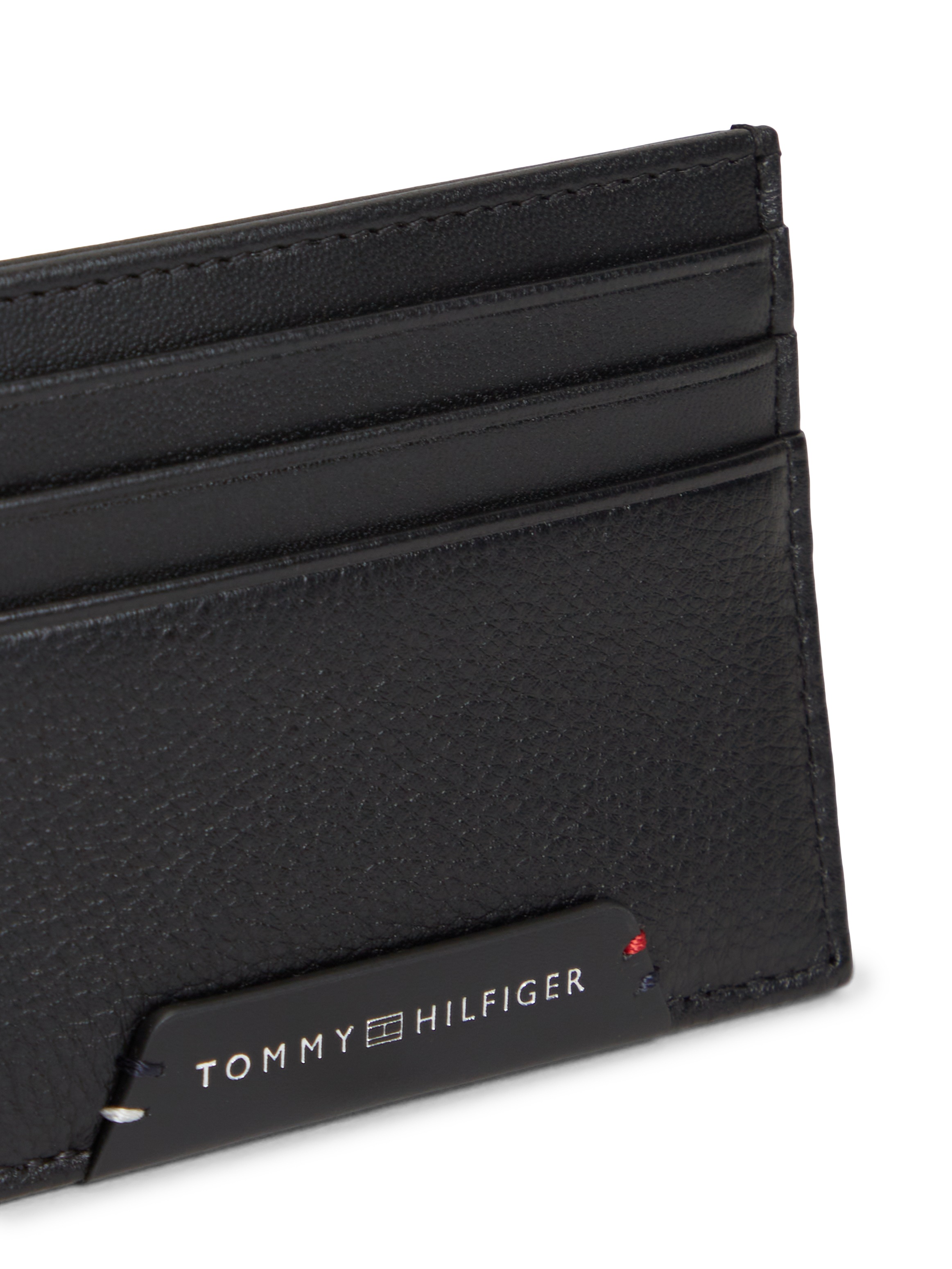 Tommy Hilfiger Kartenetui »TH CORP CC HOLDER« Herren Minigeldbeutel, Portemonnaie mit Logoschriftzug
