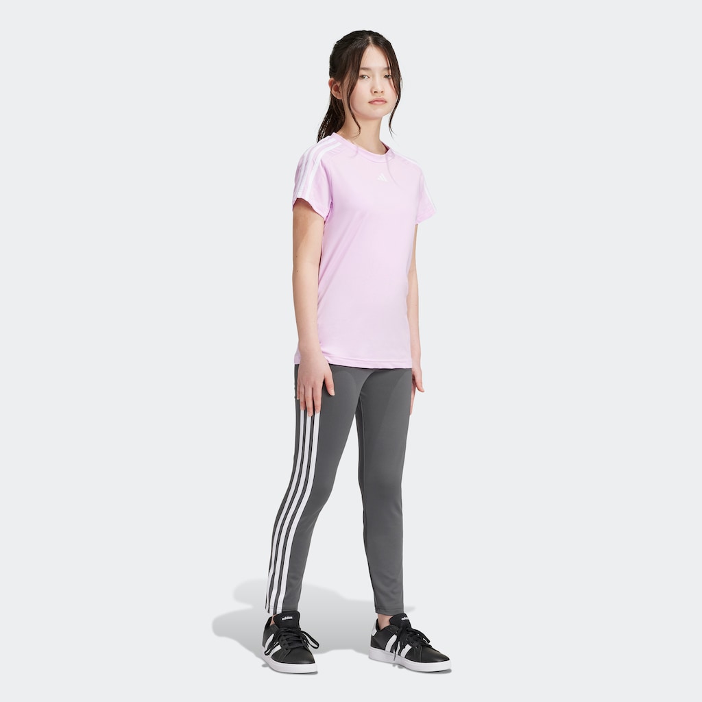 adidas Sportswear Trainingstights »ESSENTIALS AEROREADY 3STREIFEN HIGHWAISTED«, (1 tlg.)