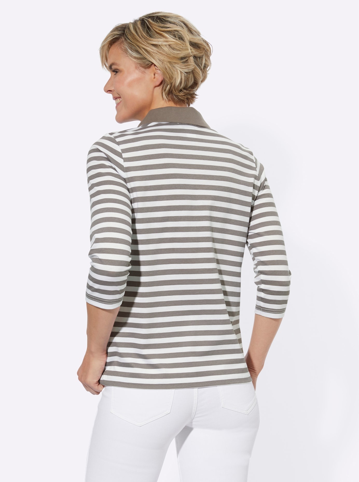 Casual Looks Poloshirt "Poloshirt" 1 Stk. tlg. günstig online kaufen