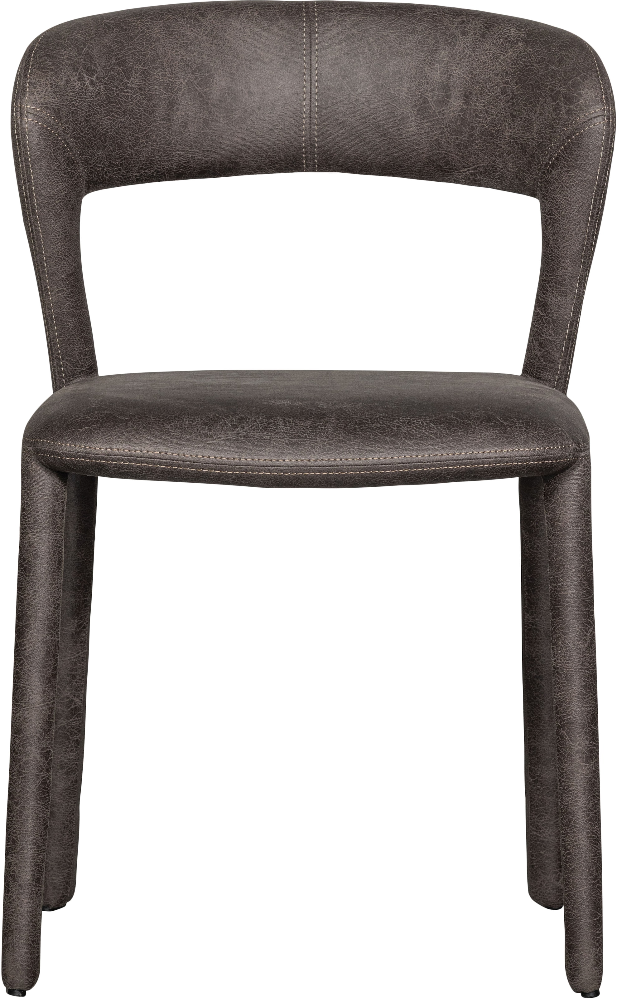WOOOD Esszimmerstuhl »Noble mit Bezug und vollgepolstertem Gestell B 51 x T 56 x H 76 cm« (Set) 2 Stk.(Set, 2 St)Kunstleder, Tragkraft 120 kg Sehr hohe Verschleißfestigkeit