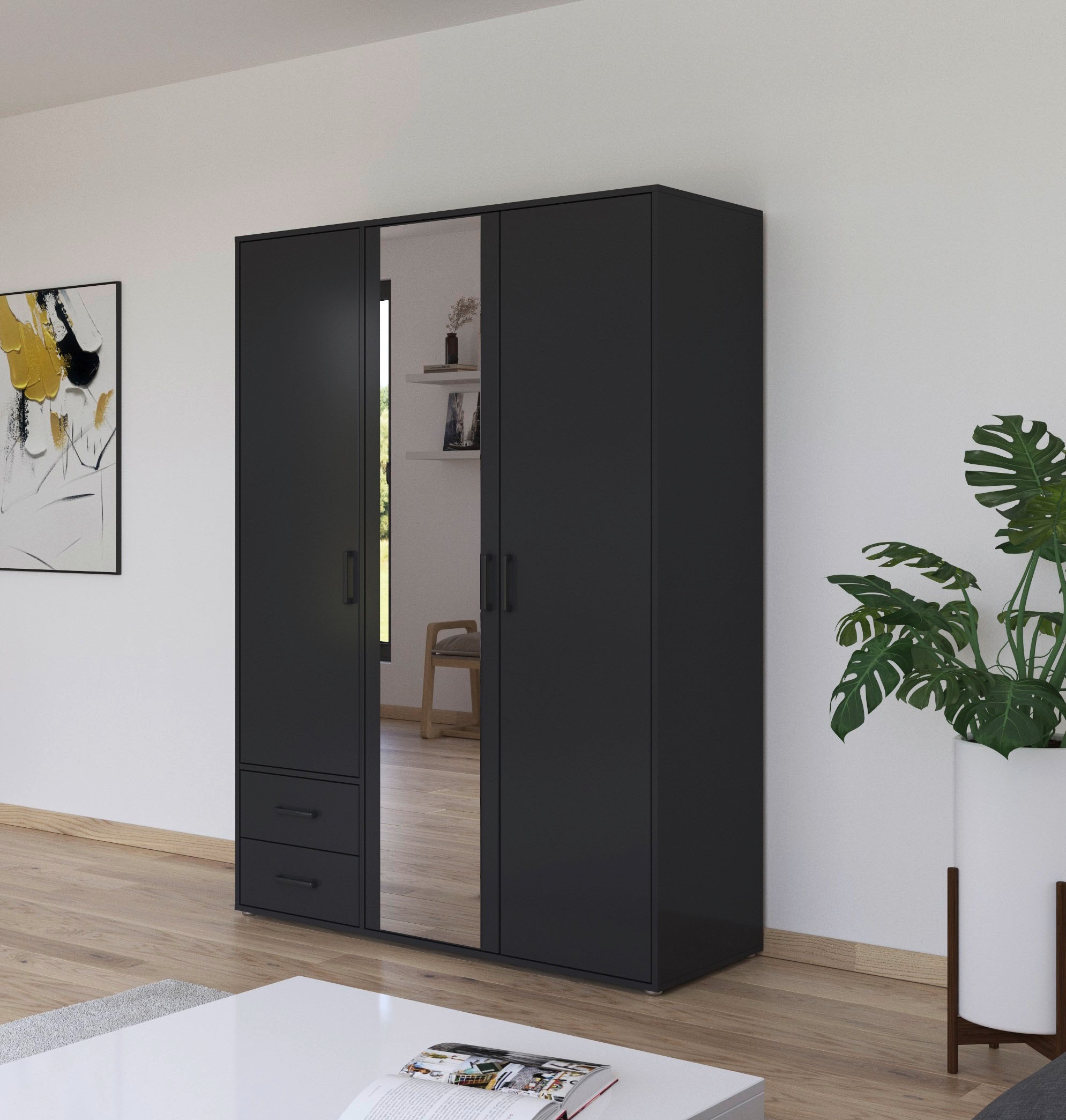 rauch Drehtürenschrank "Kleiderschrank Schrank Garderobe Wäscheschrank VOYA günstig online kaufen