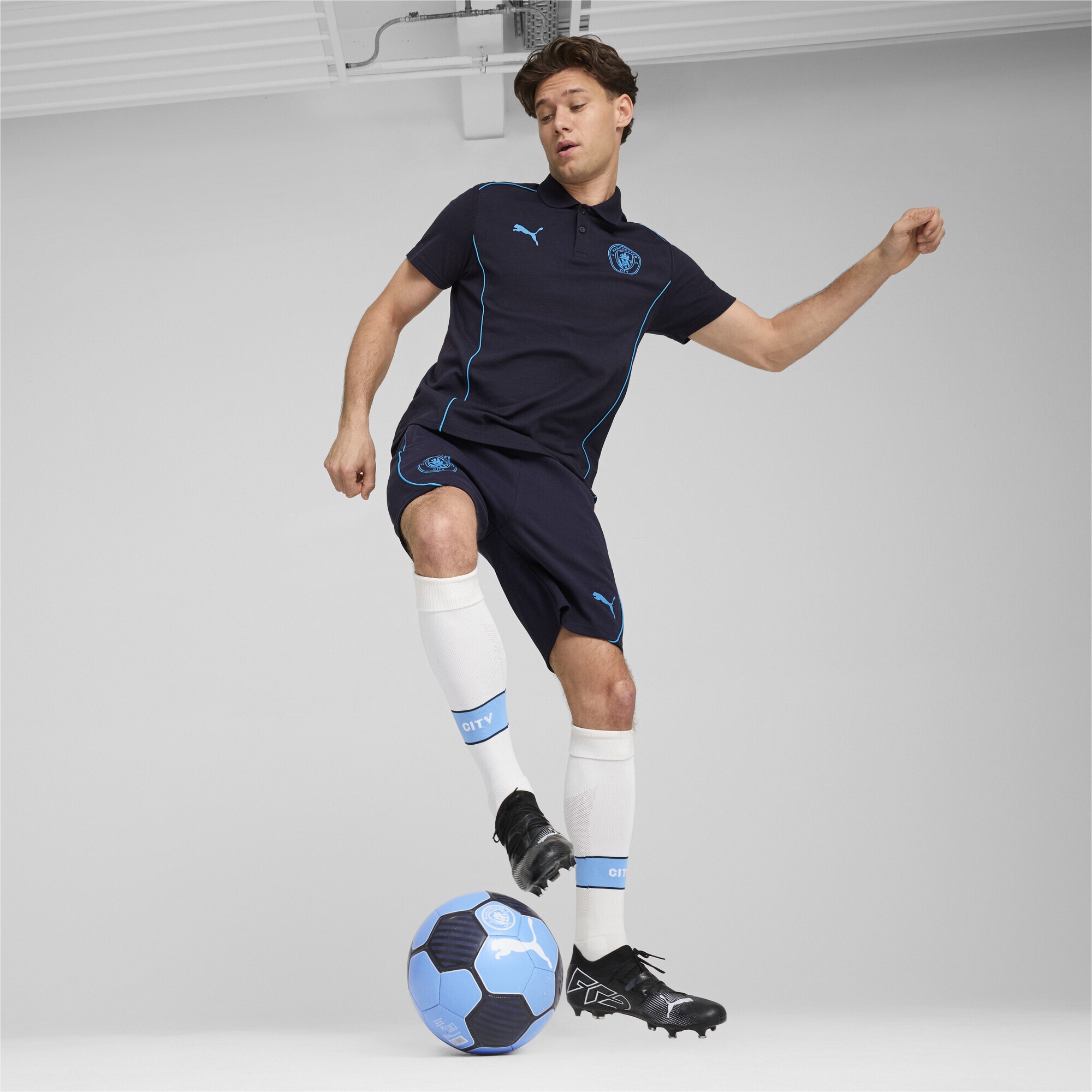 PUMA Sporthose »Manchester City Casuals Shorts Herren«