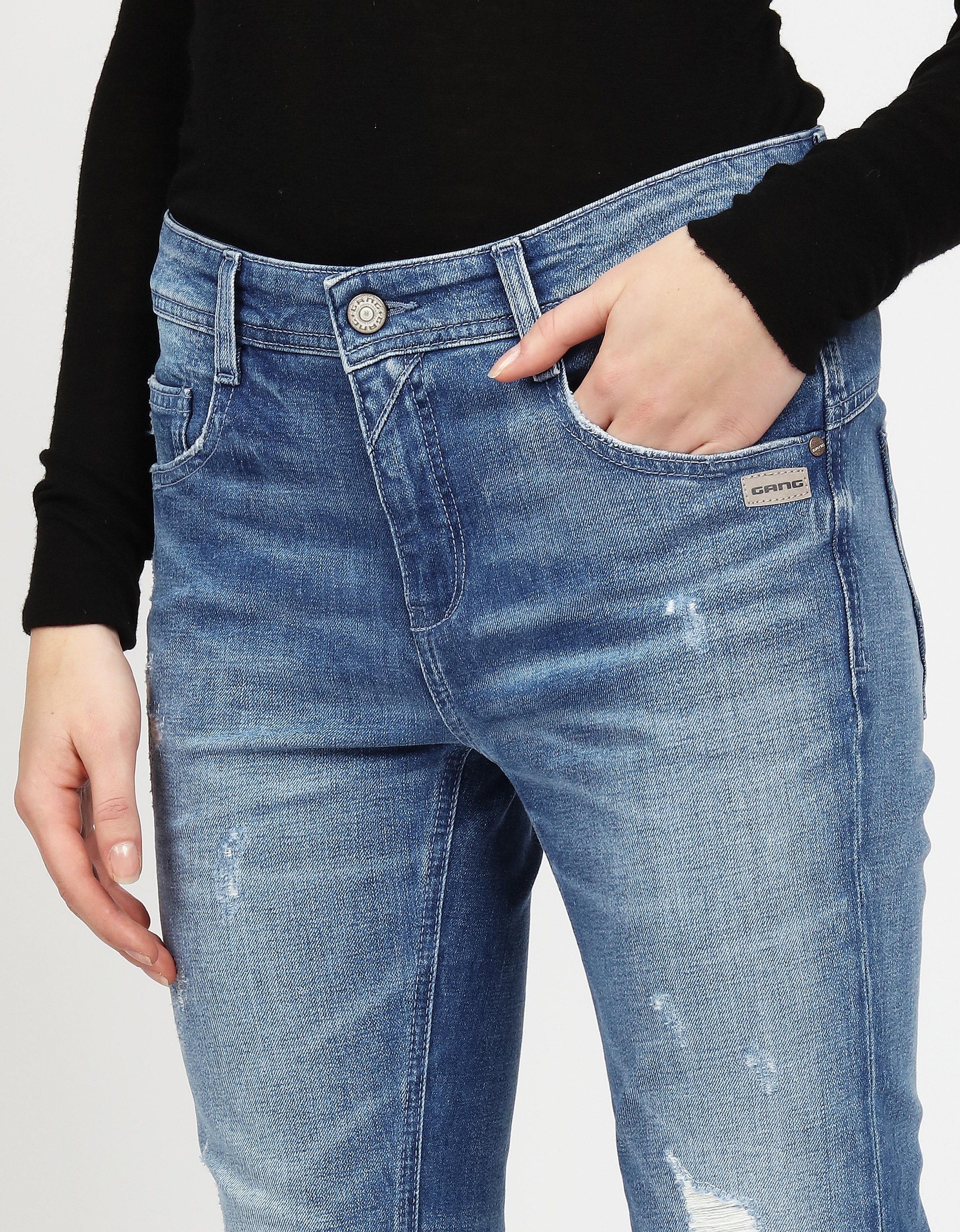 GANG Relax-fit-Jeans »94AMELIE«, mit doppelter rechter Gesäßtasche