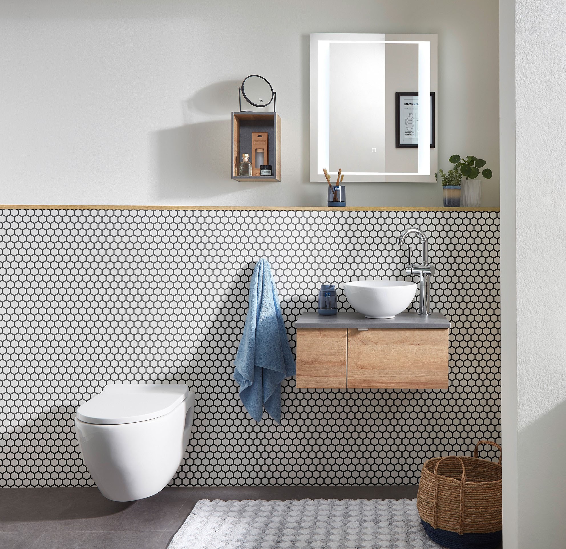 Saphir Badmöbel-Set »Serie 6915« 4 Stk. tlg.