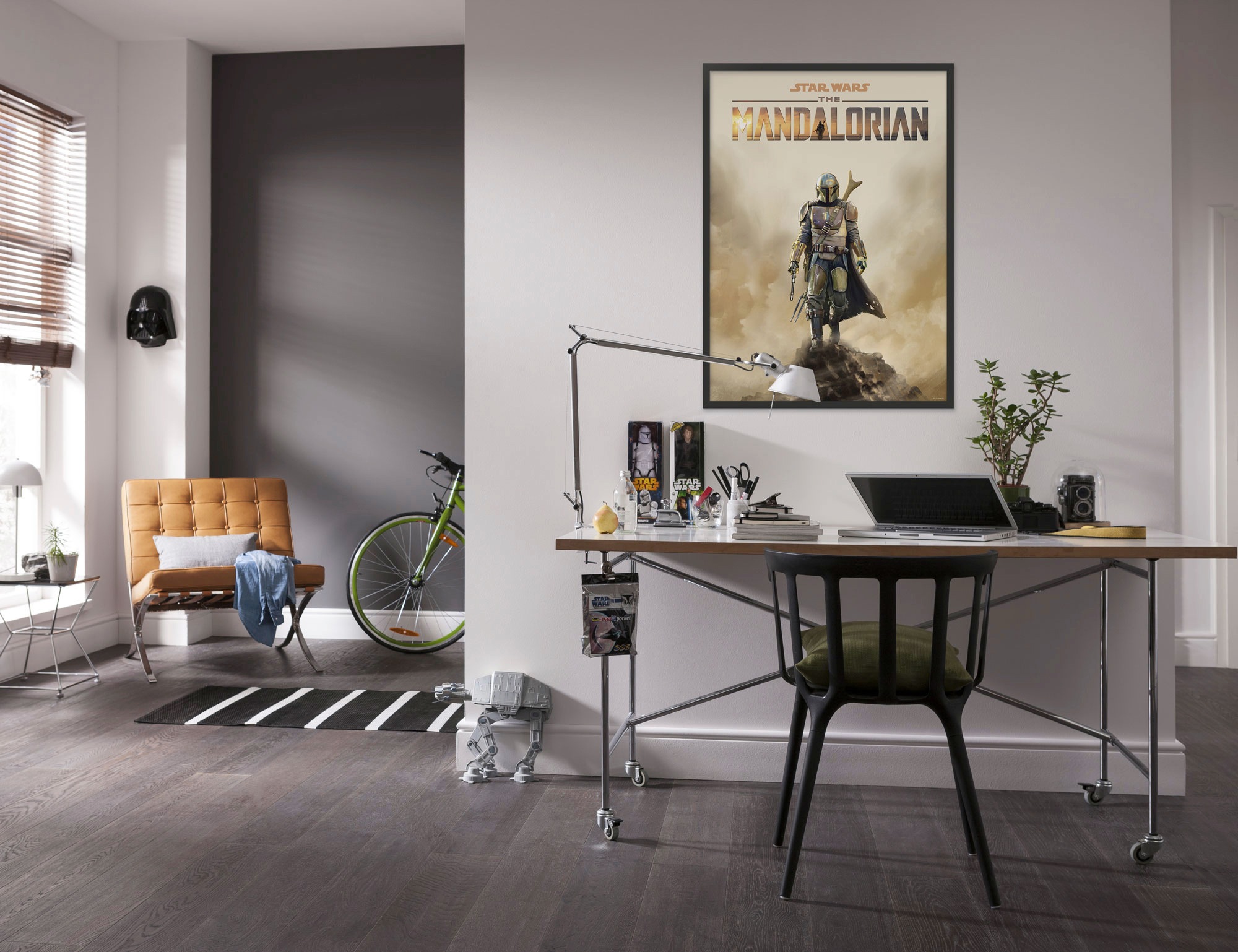 Komar Bild "Mandalorian Movie Poster" Disney  Star Wars 1 Stk. tlg. Wandbil günstig online kaufen
