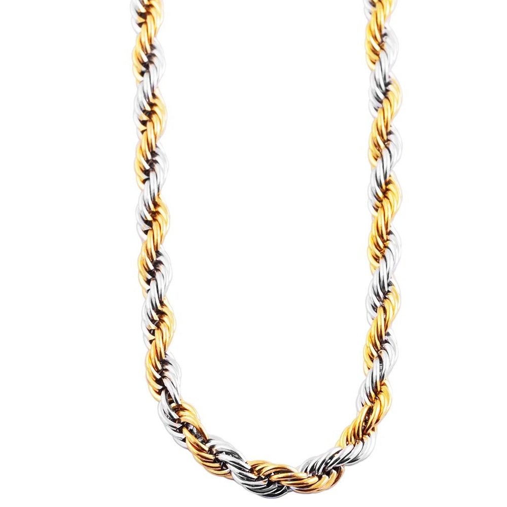Adelia´s Kette ohne Anhänger »Unisex Halskette – Kordelkette aus Edelstahl 55 cm« Ein Geschenk, das Freude macht
