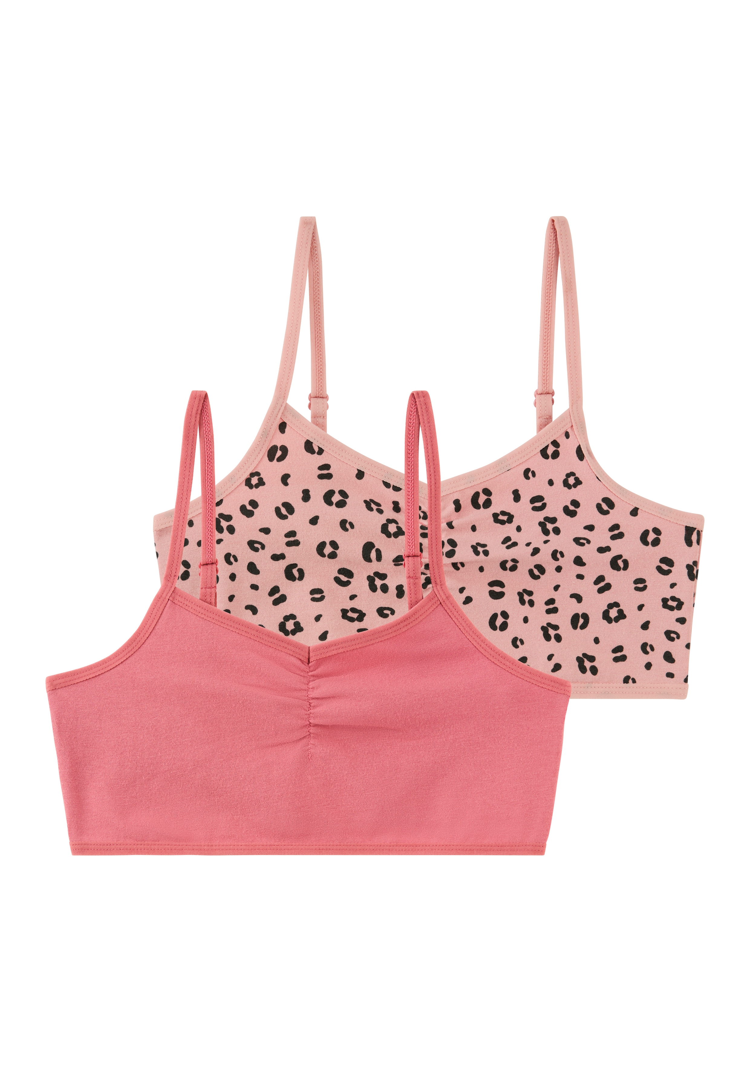 BUFFALO Mädchen Bustier, Gr. 170mauve, bedruckt, Jersey, Obermaterial: 92% Baumwolle, 8% Elasthan (LYCRA), bedruckt, unifarben, Basic, BHs, mit