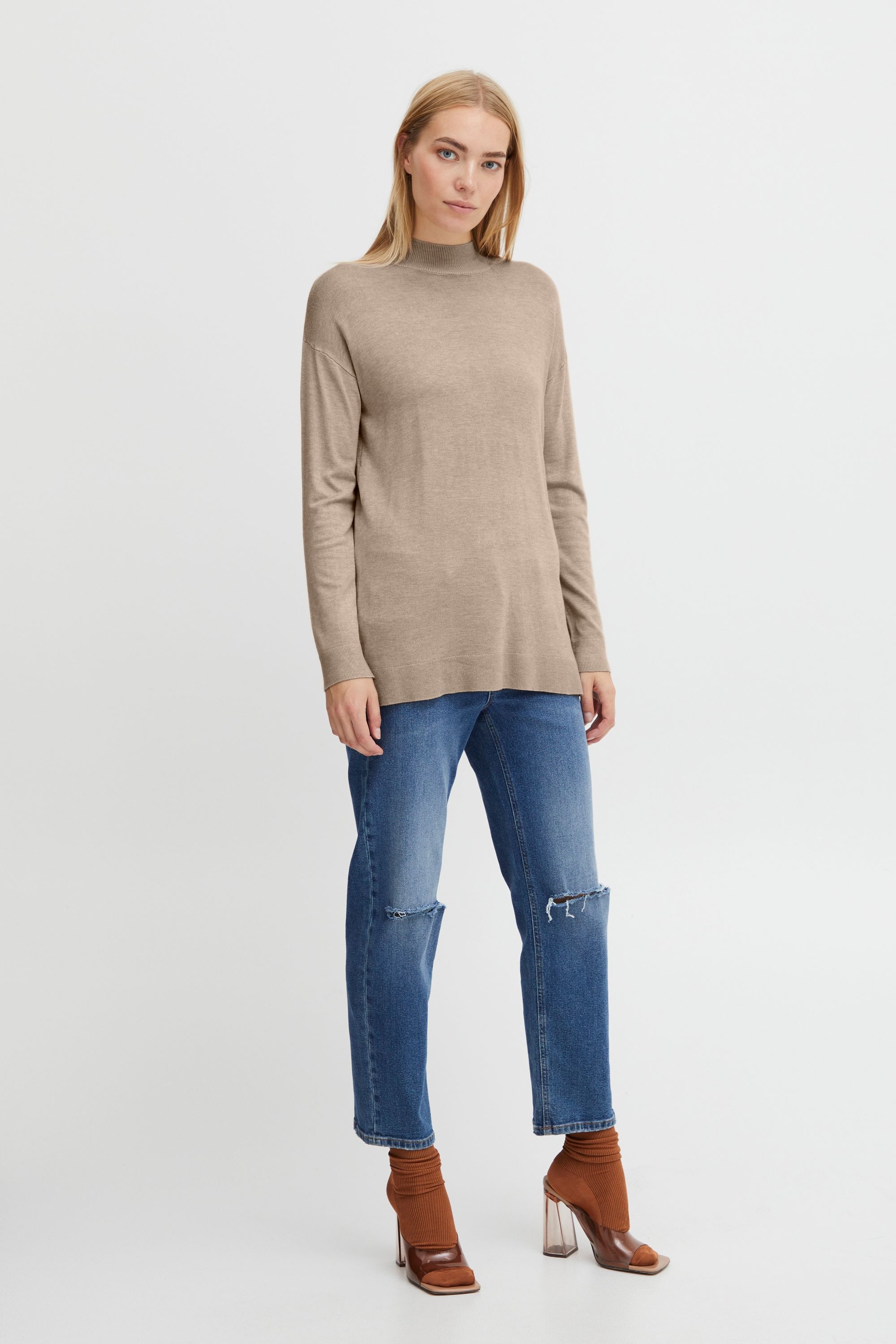 b.young Strickpullover »Strickpullover BYPimba«