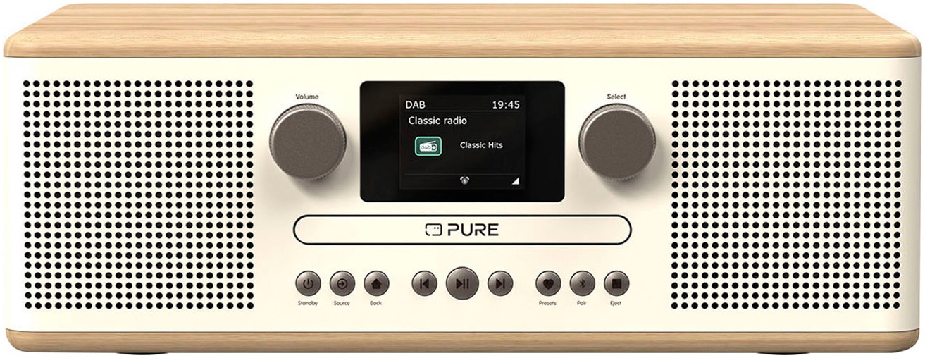 Pure Digitalradio (DAB+) »Classic C-D6«, (Bluetooth Digitalradio (DAB+)-FM-Transmitter-UKW mit RDS 30 W)