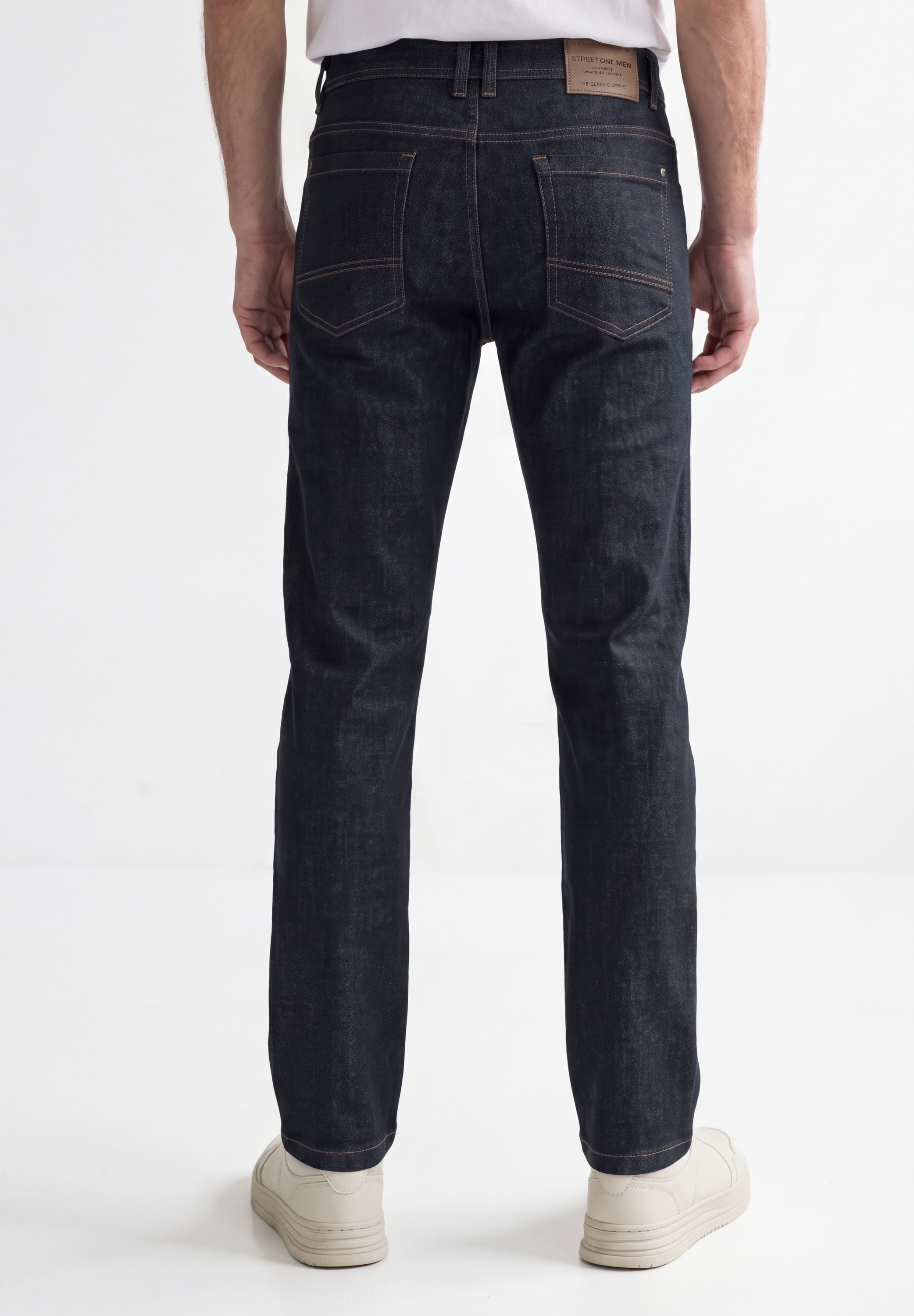 STREET ONE MEN Regular-fit-Jeans Middle Waist
