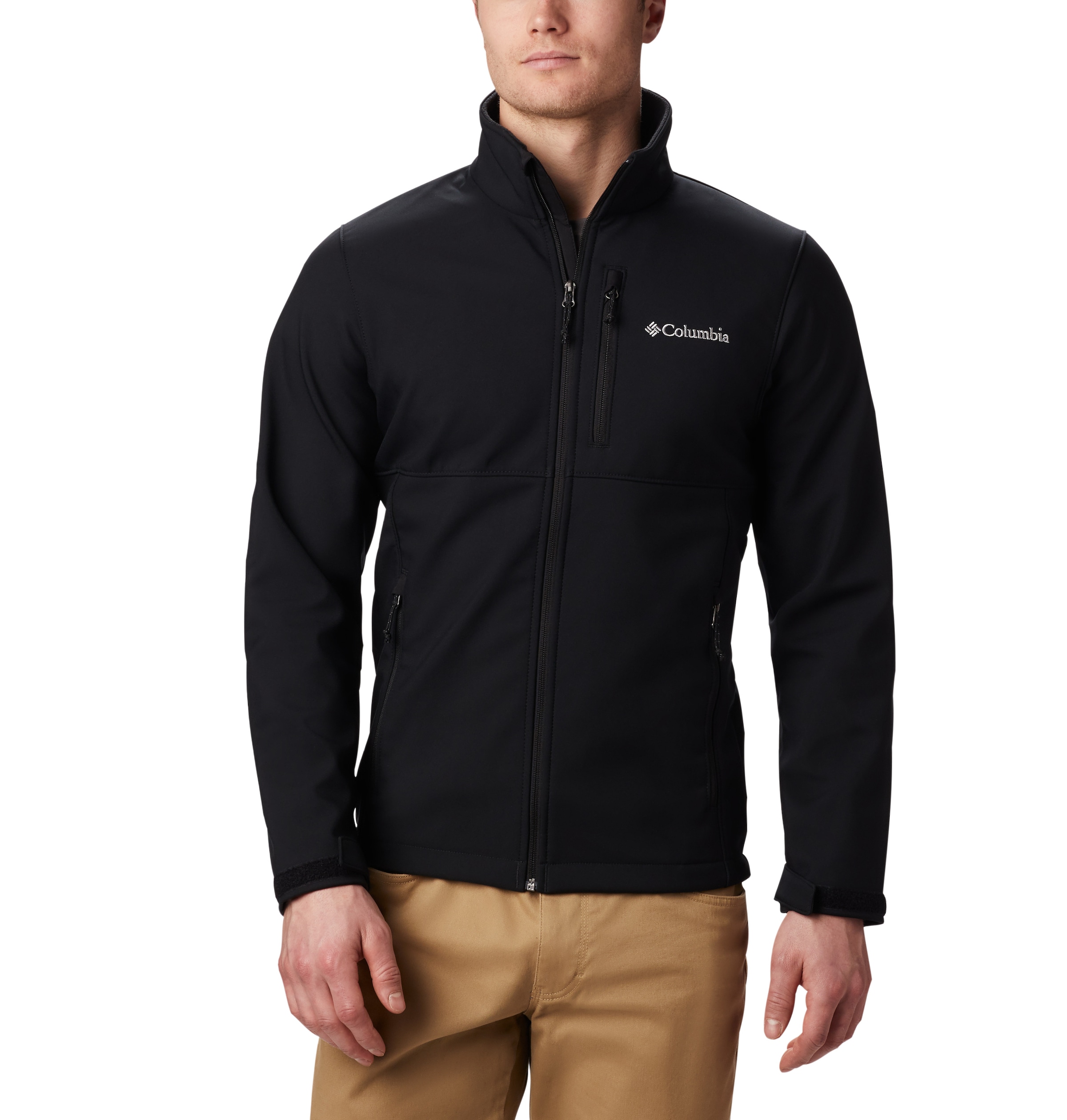 Columbia Softshelljacke "Ascender Softshell Jacket" mit wasserabweisenden Details am Reißverschluss