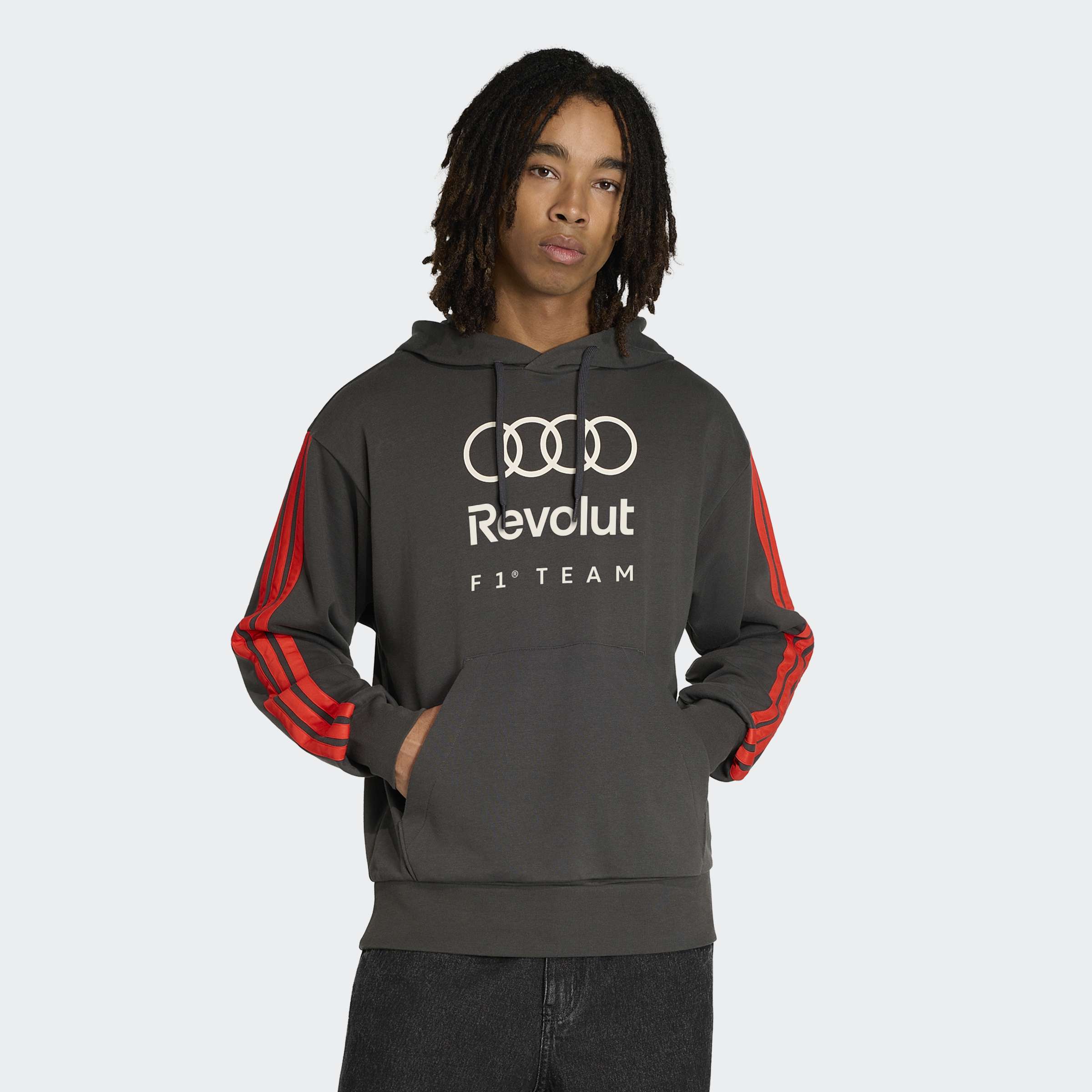 Adidas Performance Kapuzensweatshirt "Audi Revolut F1 Team Dna French Terry Hoodie"