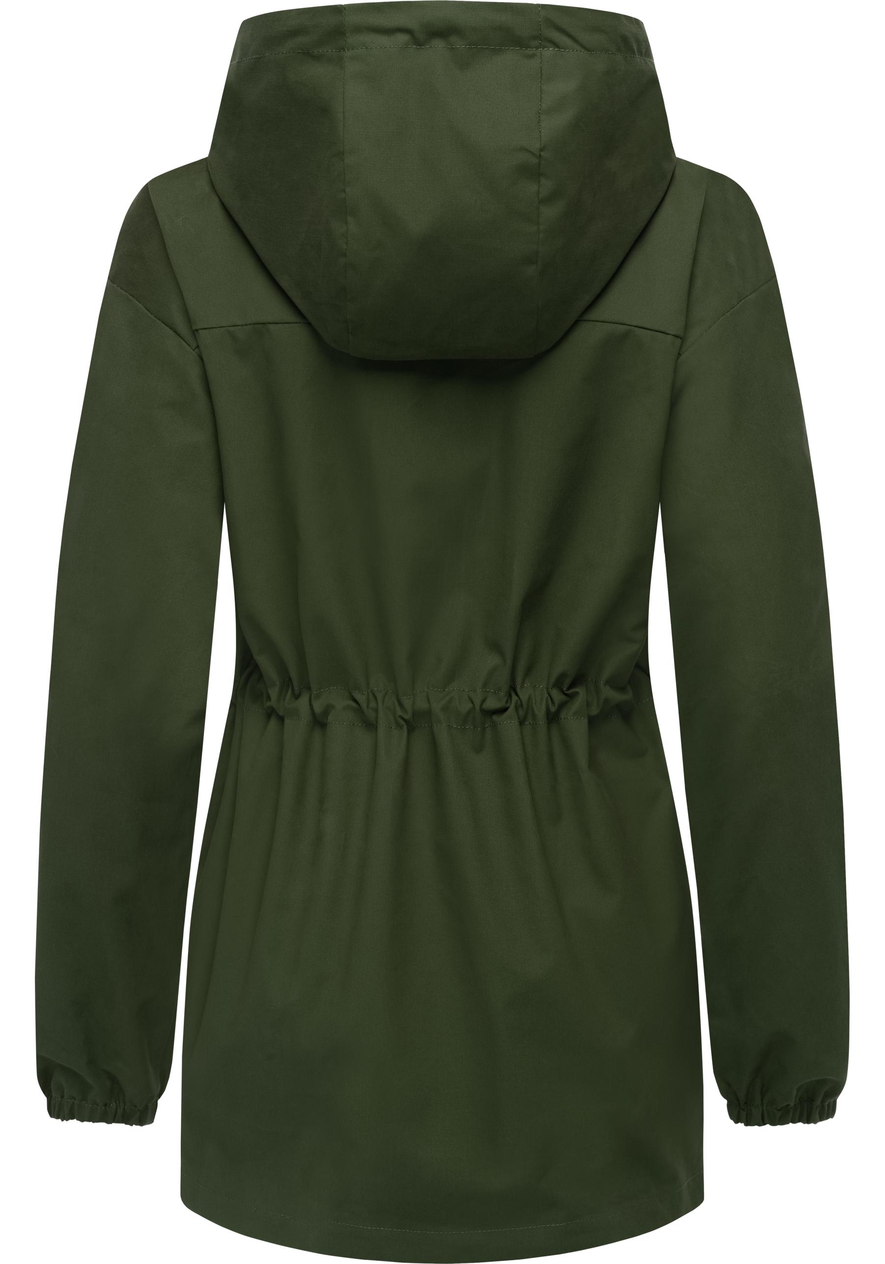 Thumbnail - Ragwear Outdoorjacke "Monadissimo B" mitKapuze Leichte Kapuzenjacke mit Taillenzugband