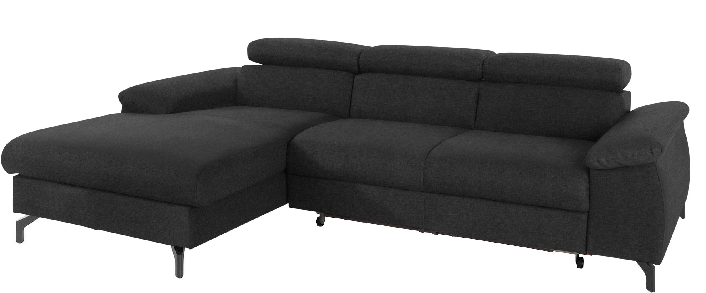 COTTA Ecksofa »Kitty L-Form«, mit Kopfteilverstellung, wahlweise mit Bettfunktion & Bettkasten