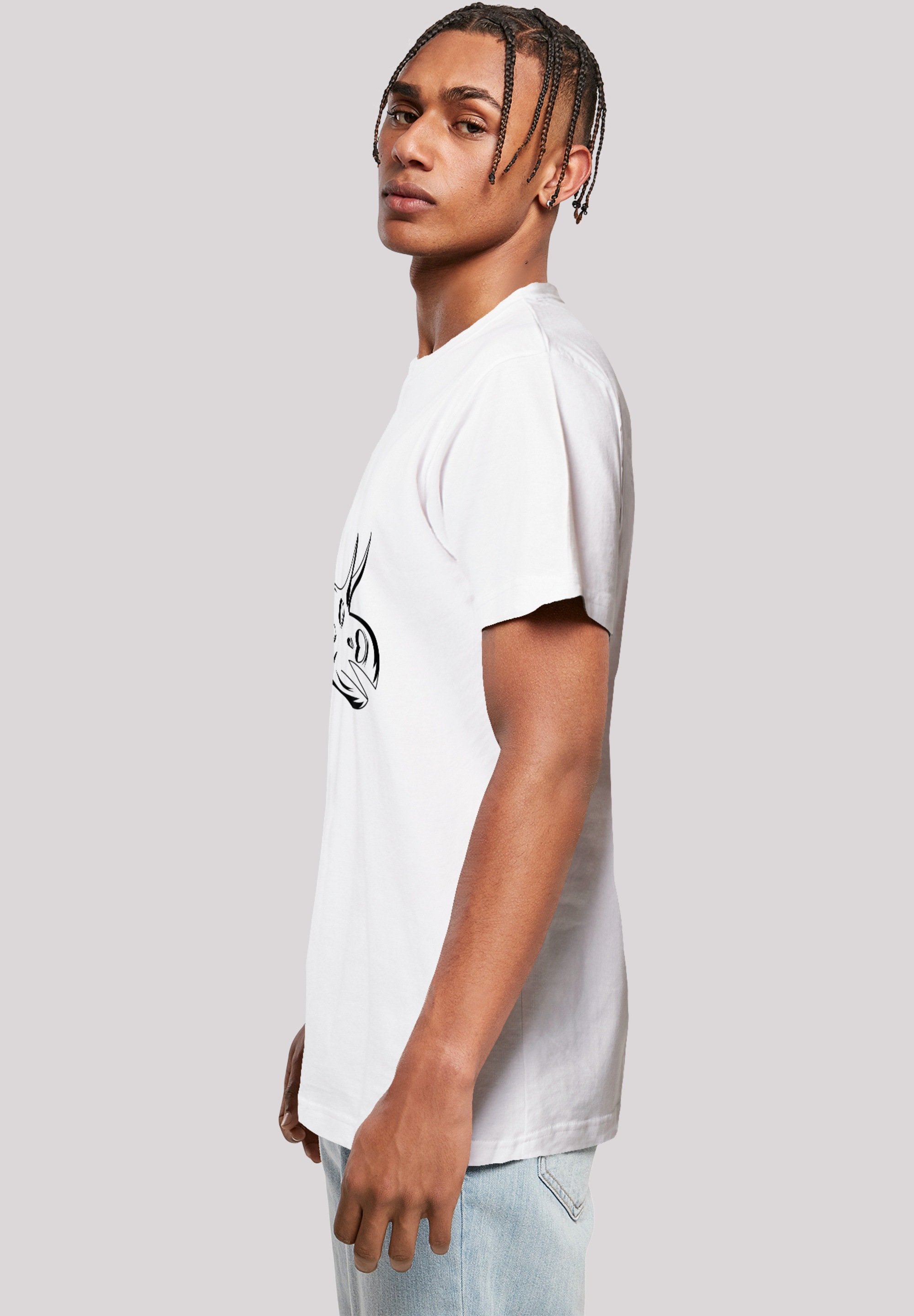 F4NT4STIC T-Shirt »Dinosaurier Sinoceratops Skull«, Premium Qualität