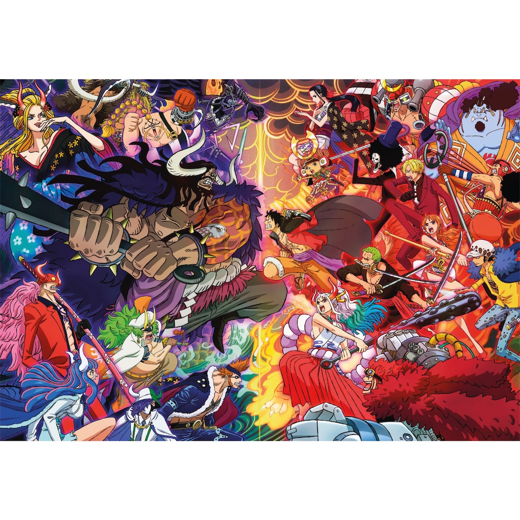 Clementoni® Puzzle »Impossible, Animé Collection, One Piece«