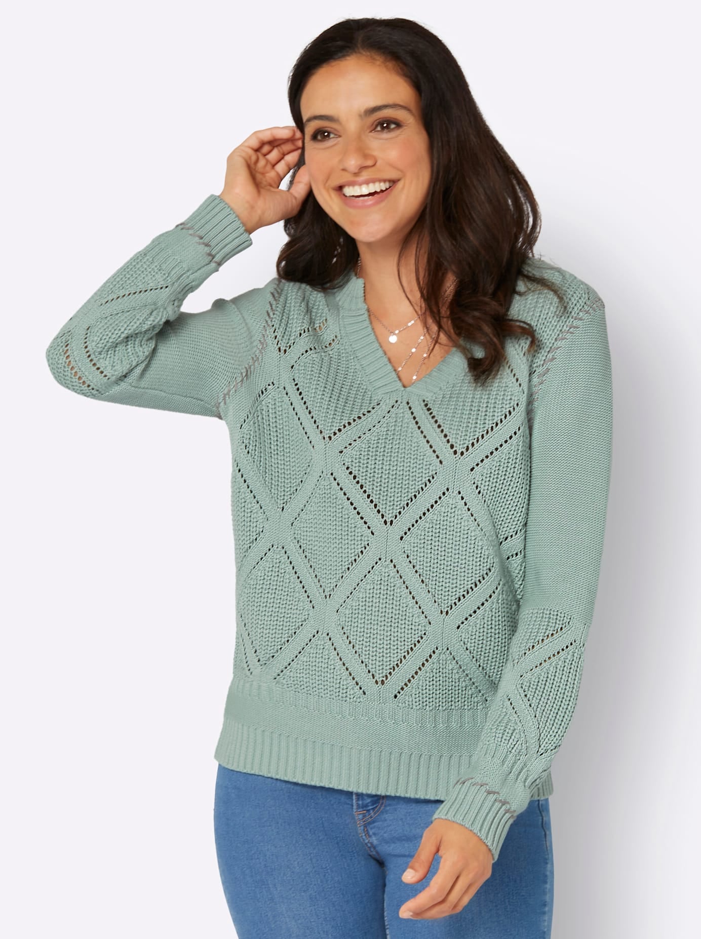 Inspirationen Ajourpullover »Pullover«