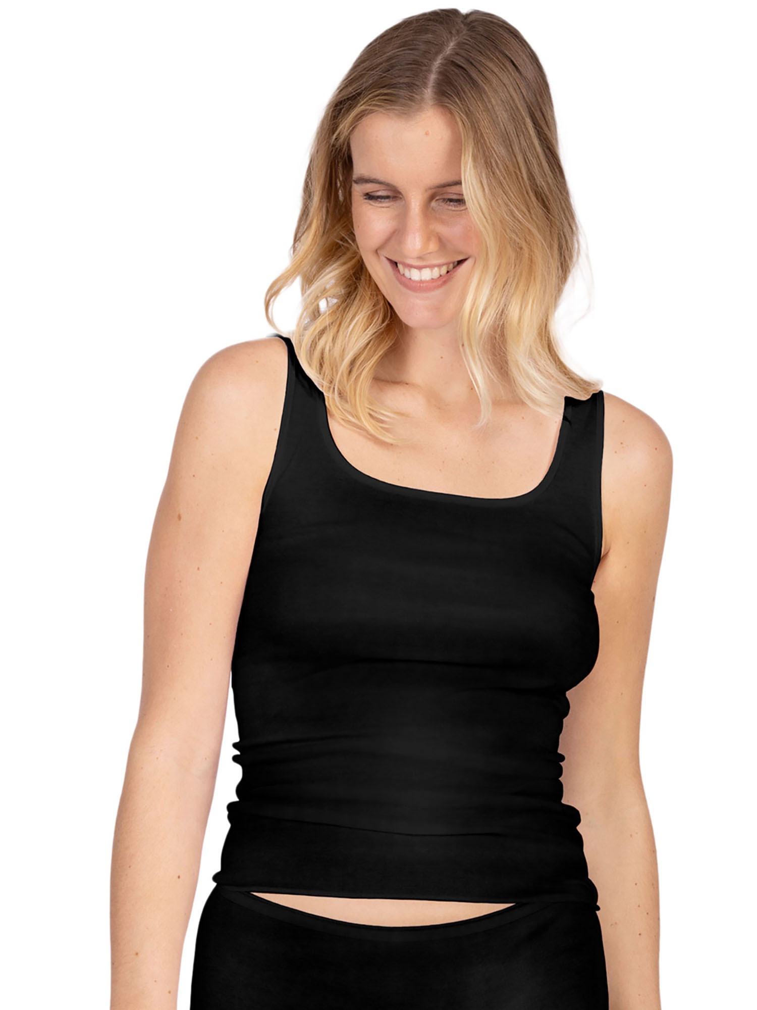 Nina Von C. Achselhemd "Damen Achselhemd GOTS Fine Cotton" günstig online kaufen