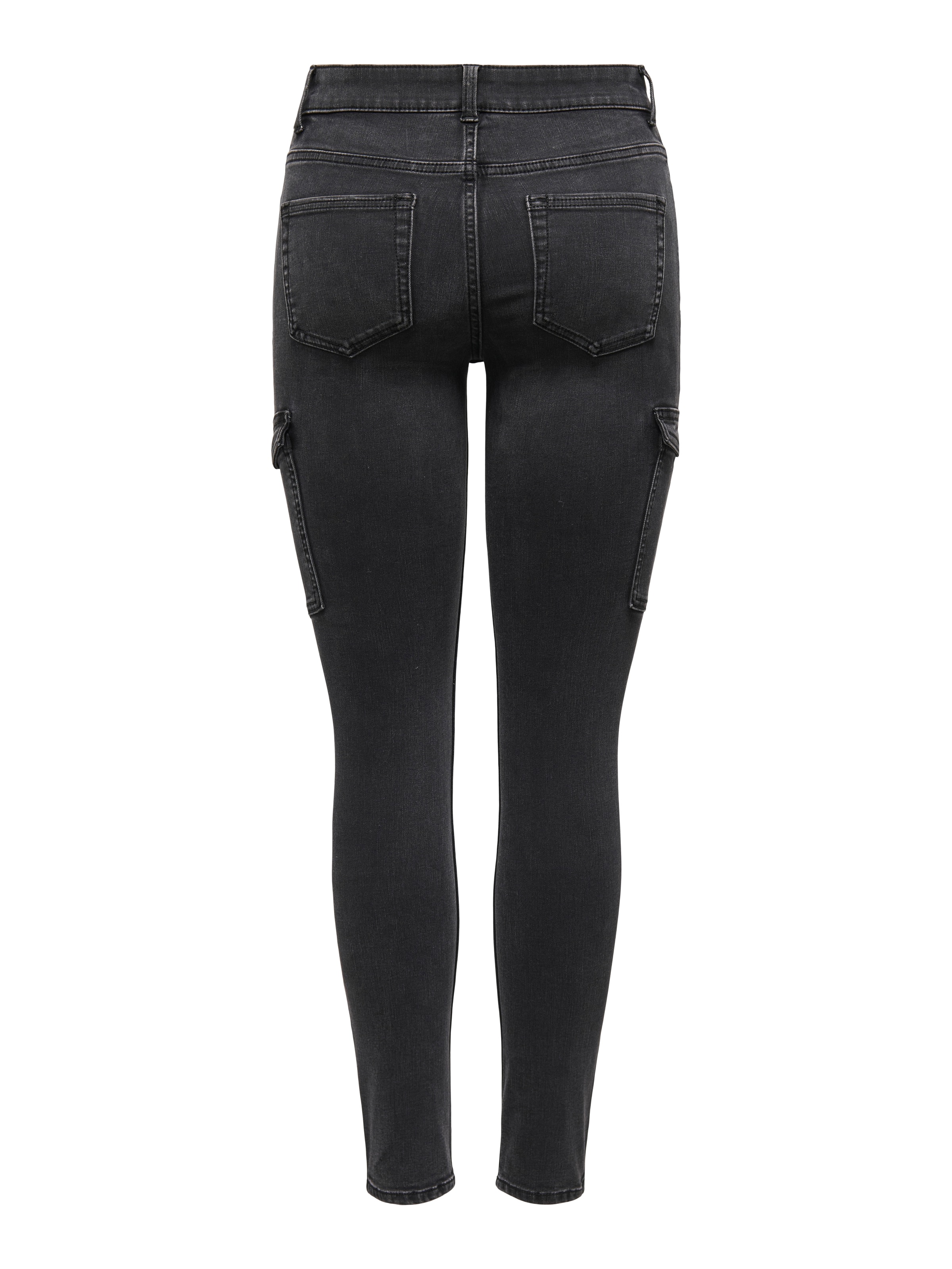 ONLY Skinny-fit-Jeans "ONLRUSH MID WAIST SK CARGO DNM" günstig online kaufen