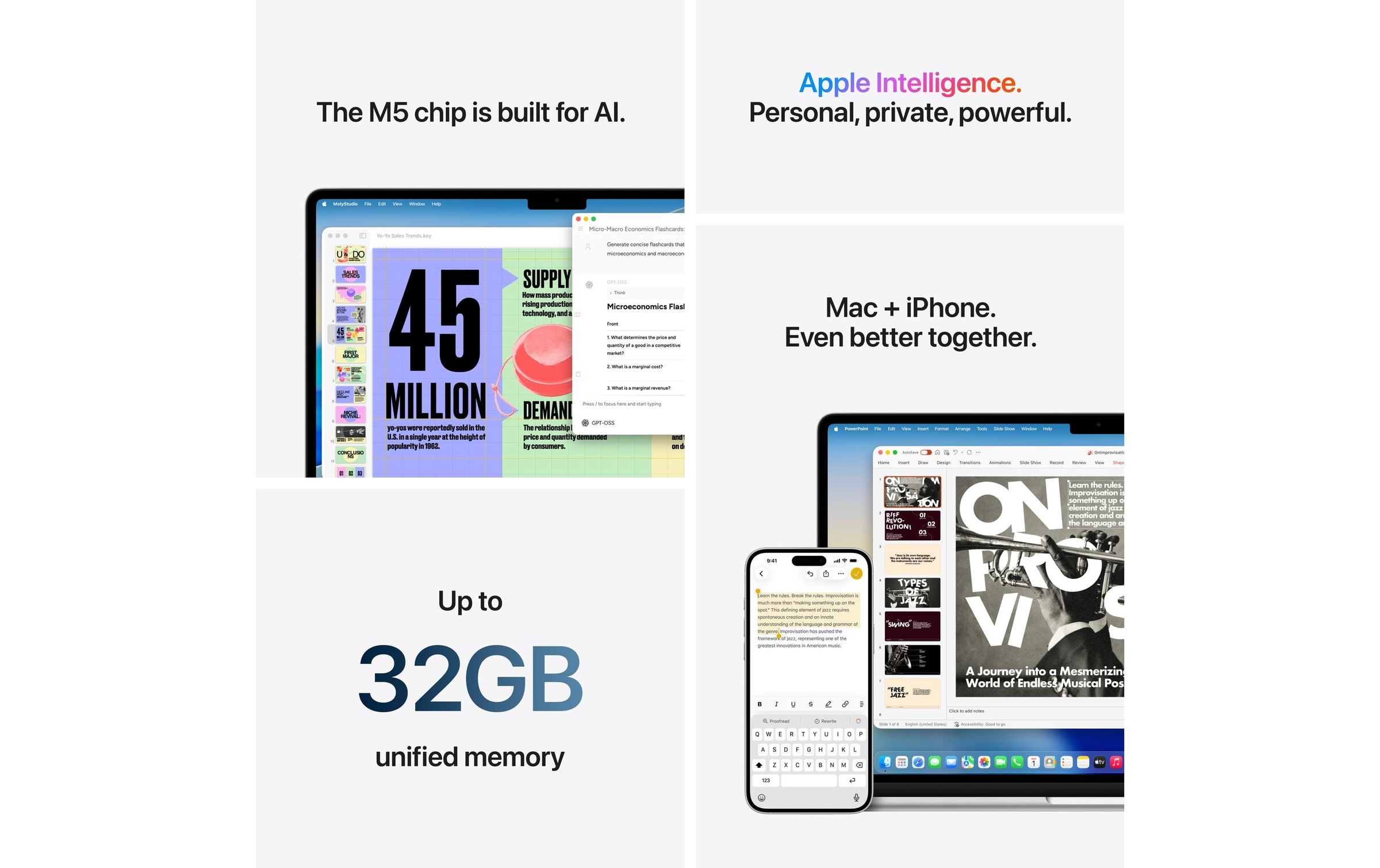 Apple Notebook »MacBook Air 15 2026 M5 10C GPU« 38,862 cm / 15,3 ″ Apple M5 512 GB SSD Integrierte NPU (Neural Processing Unit)