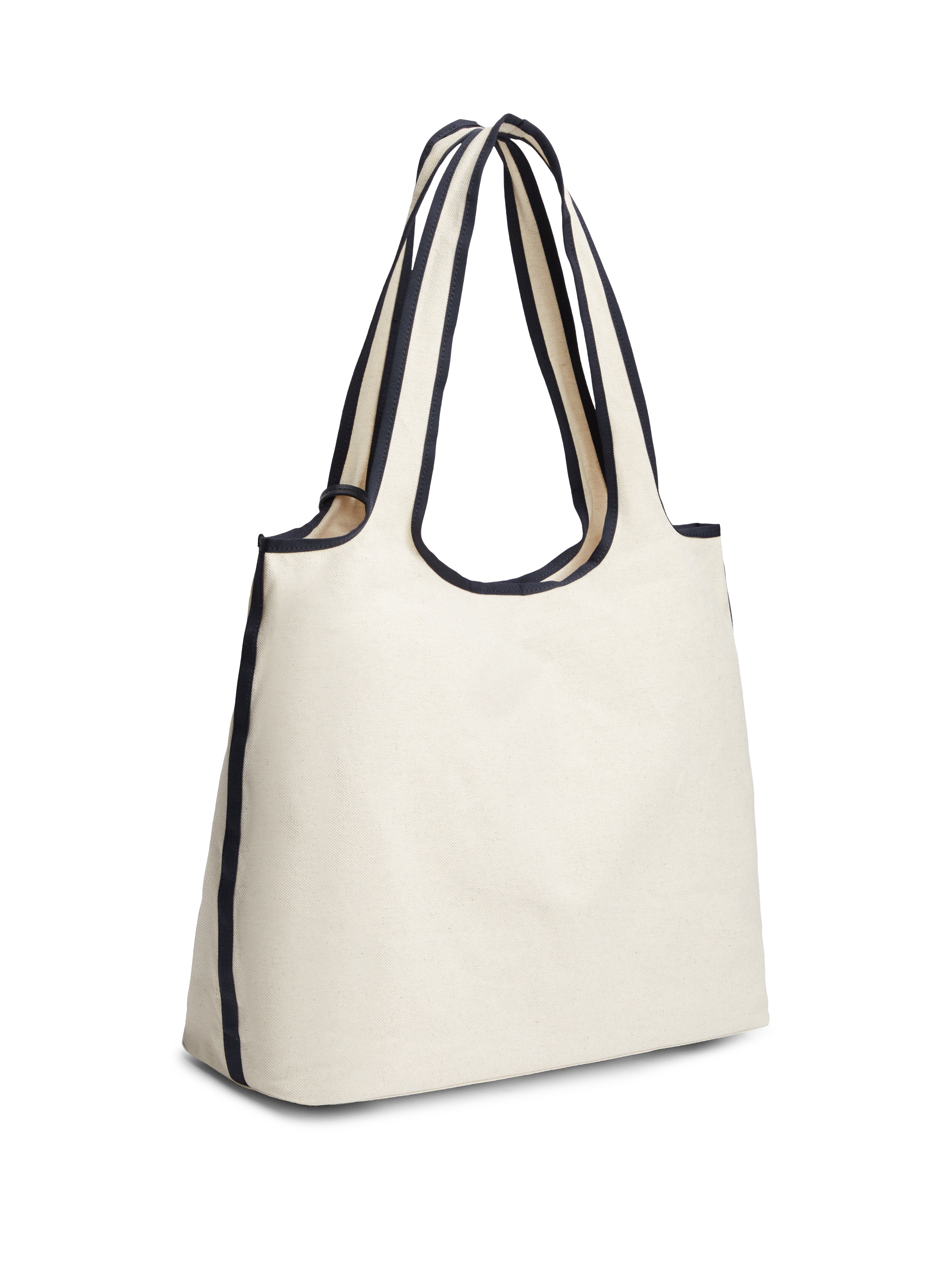 Tommy Hilfiger Summer Canvas Tote Bag White One Size 2