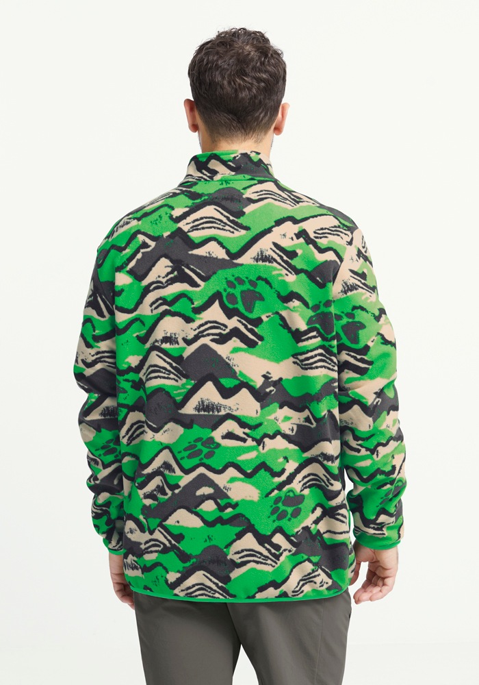 Jack Wolfskin Stehkragenpullover »PAW ERA 100 PRINT HZ M«