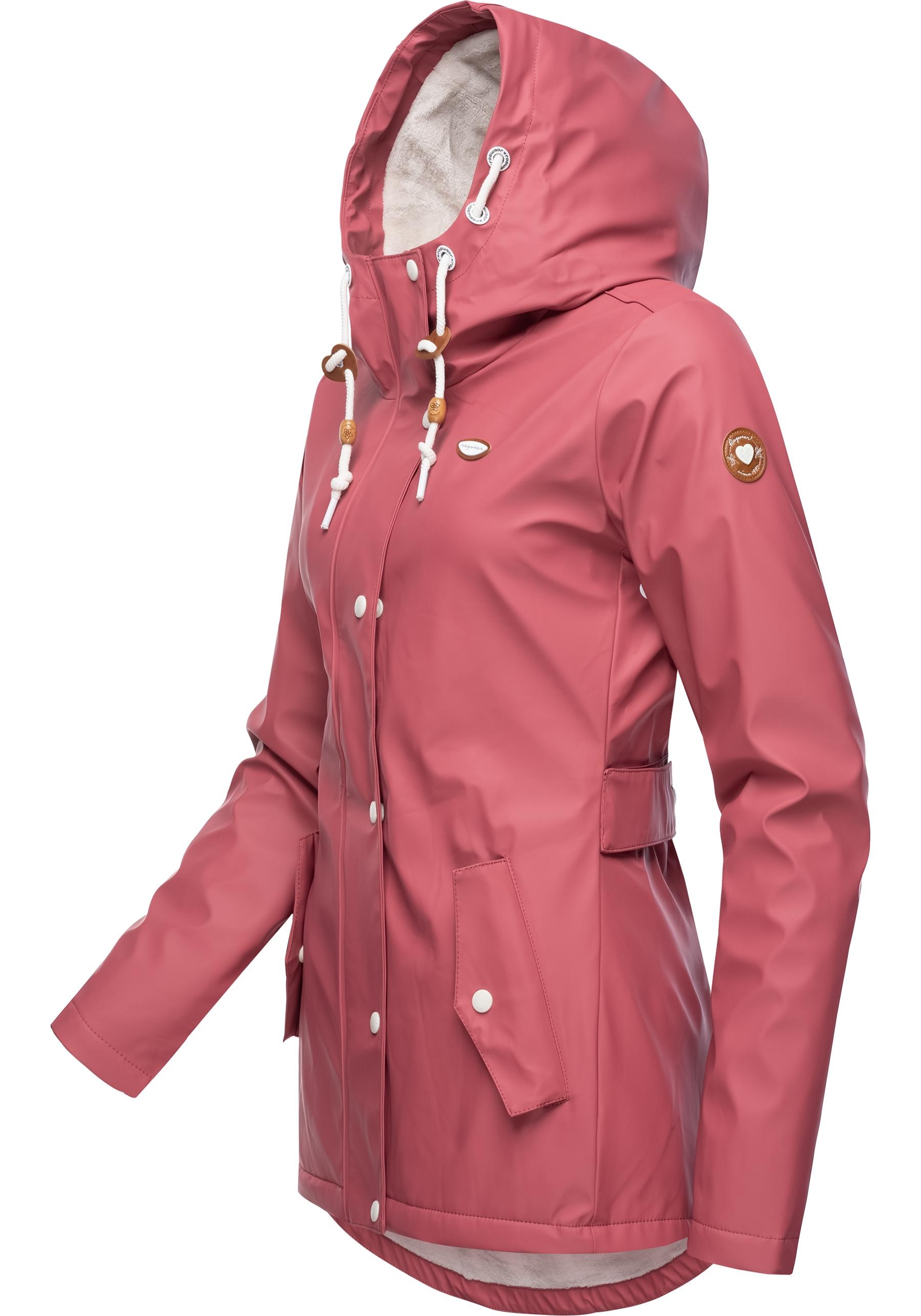 Ragwear Regenjacke »YM-Marge«, mit Kapuze, stylische Übergangsjacke mit  großer Kapuze für kaufen | BAUR