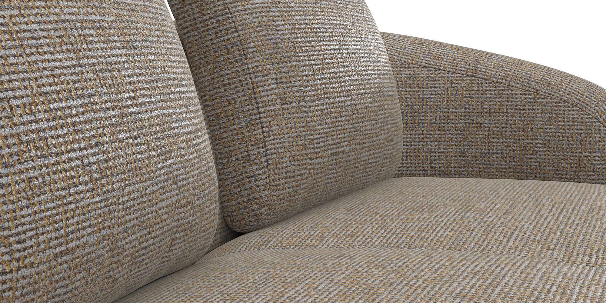 FLEXLUX Wohnlandschaft »Torino, rund, L-Form, Sofa-Ecke mit Recamiere, Longchair-Sofa«, Modernes, organisches Sofa-Design, Kaltschaum, Wellenunterfederung
