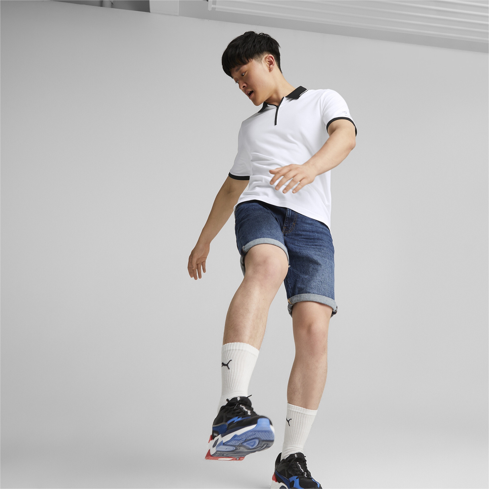 PUMA Poloshirt »BMW M Motorsport Poloshirt mit Reißverschluss Herren«
