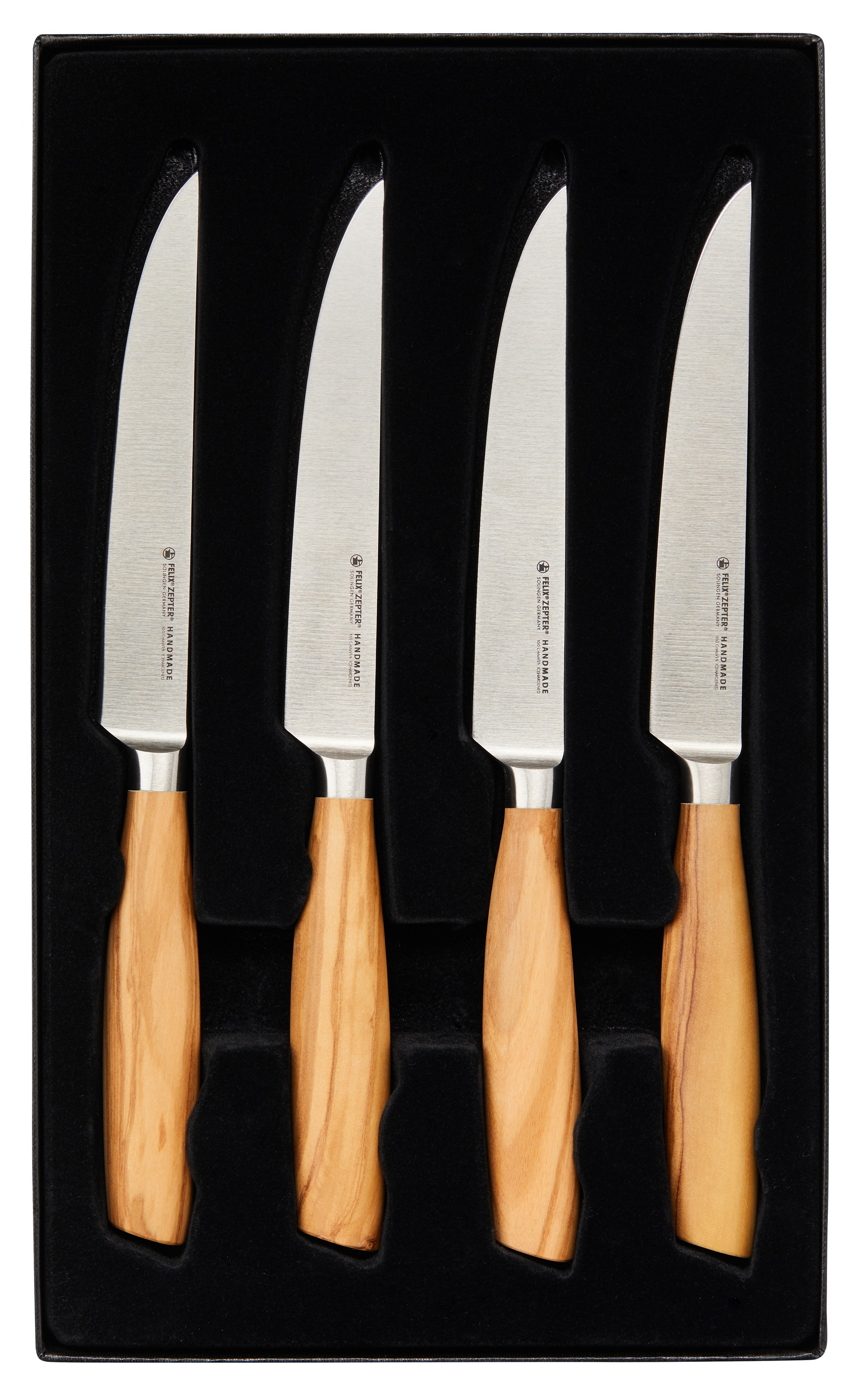 Felix Solingen Steakmesser "SIZE S OLIVE" Handmade in Solingen, lebenslange günstig online kaufen