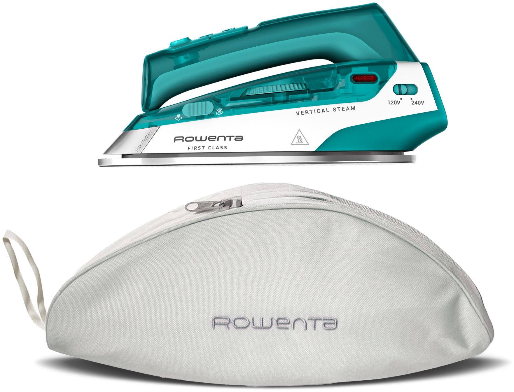 Rowenta Dampfbügeleisen "First Class" 1000 W klappbares Reiseformat, schnel günstig online kaufen