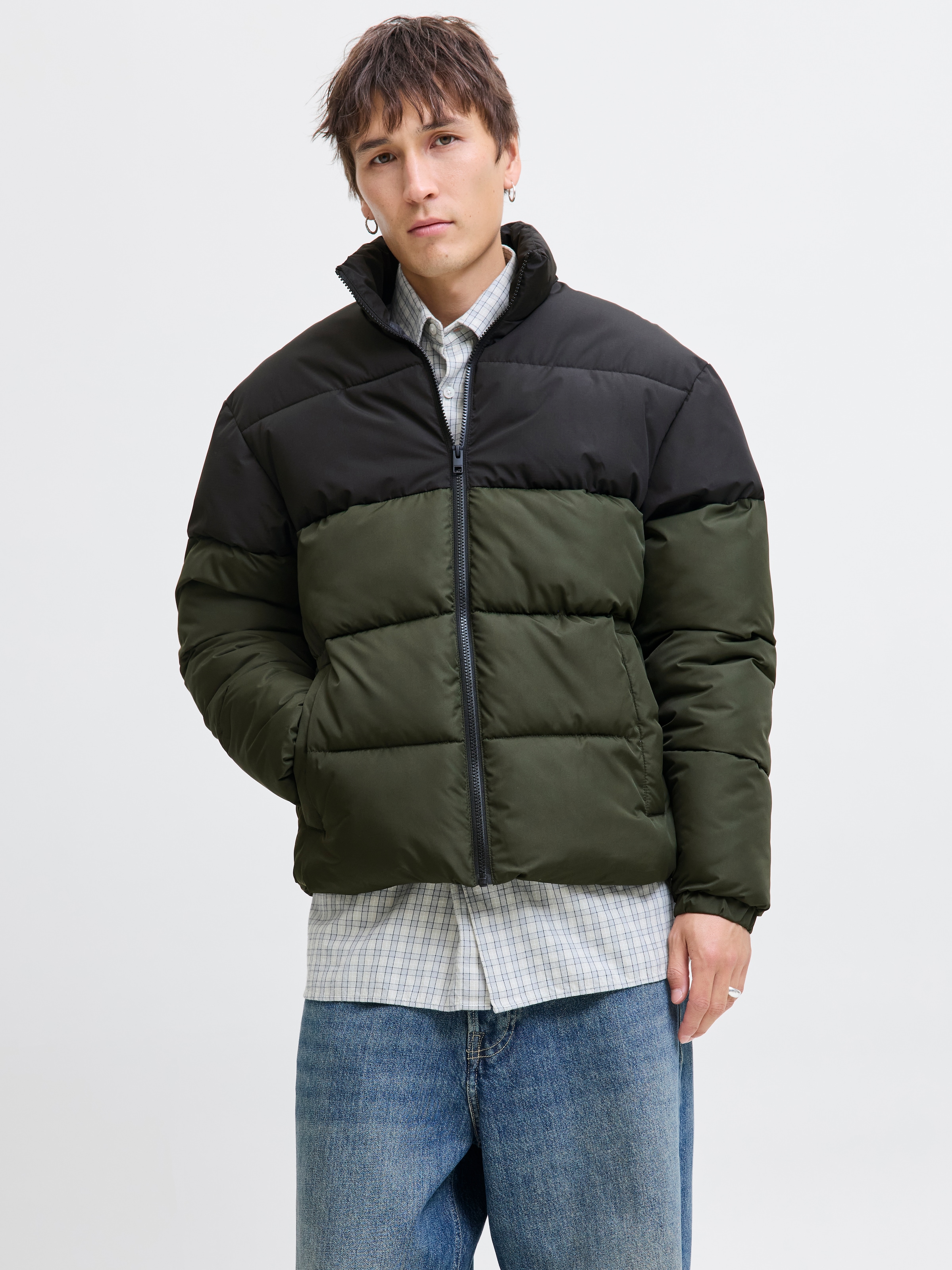 Jack & Jones Steppjacke "JJMAZE PUFFER COLLAR" günstig online kaufen
