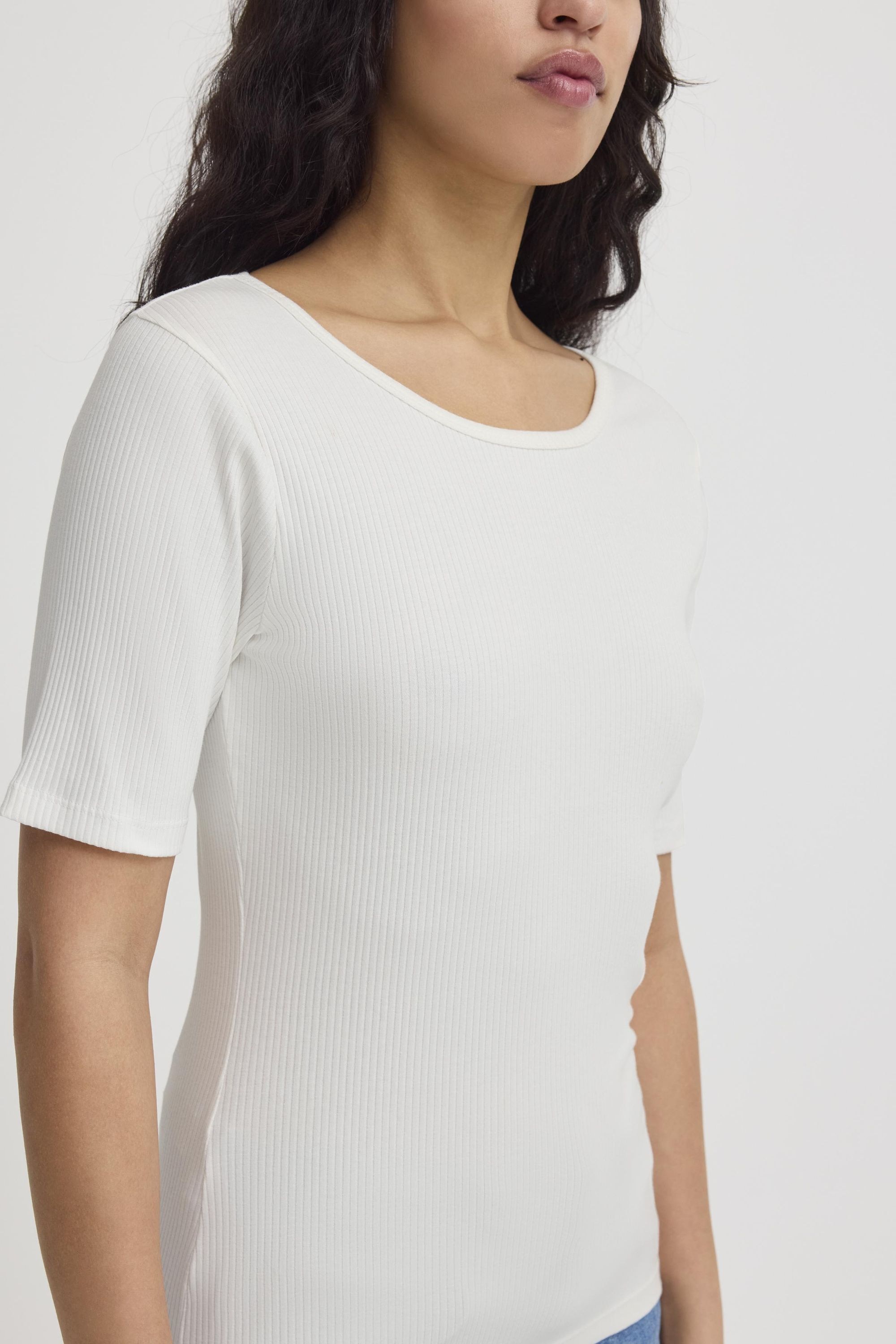 Ichi T-Shirt »T-Shirt IHPALMER RIB SS«