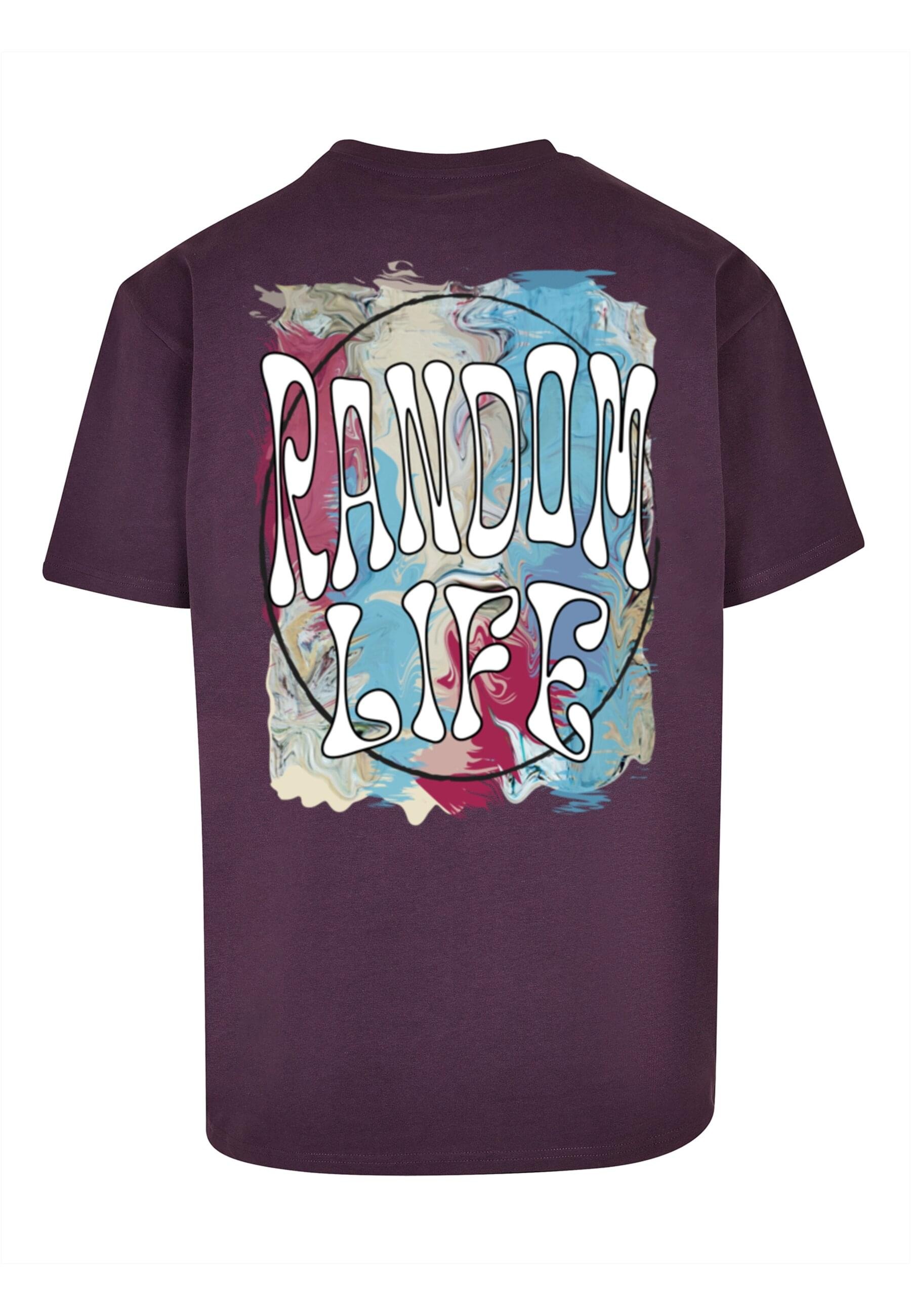 Merchcode T-Shirt »Merchcode Herren Random Life Heavy Oversize Tee«, (1 tlg.)